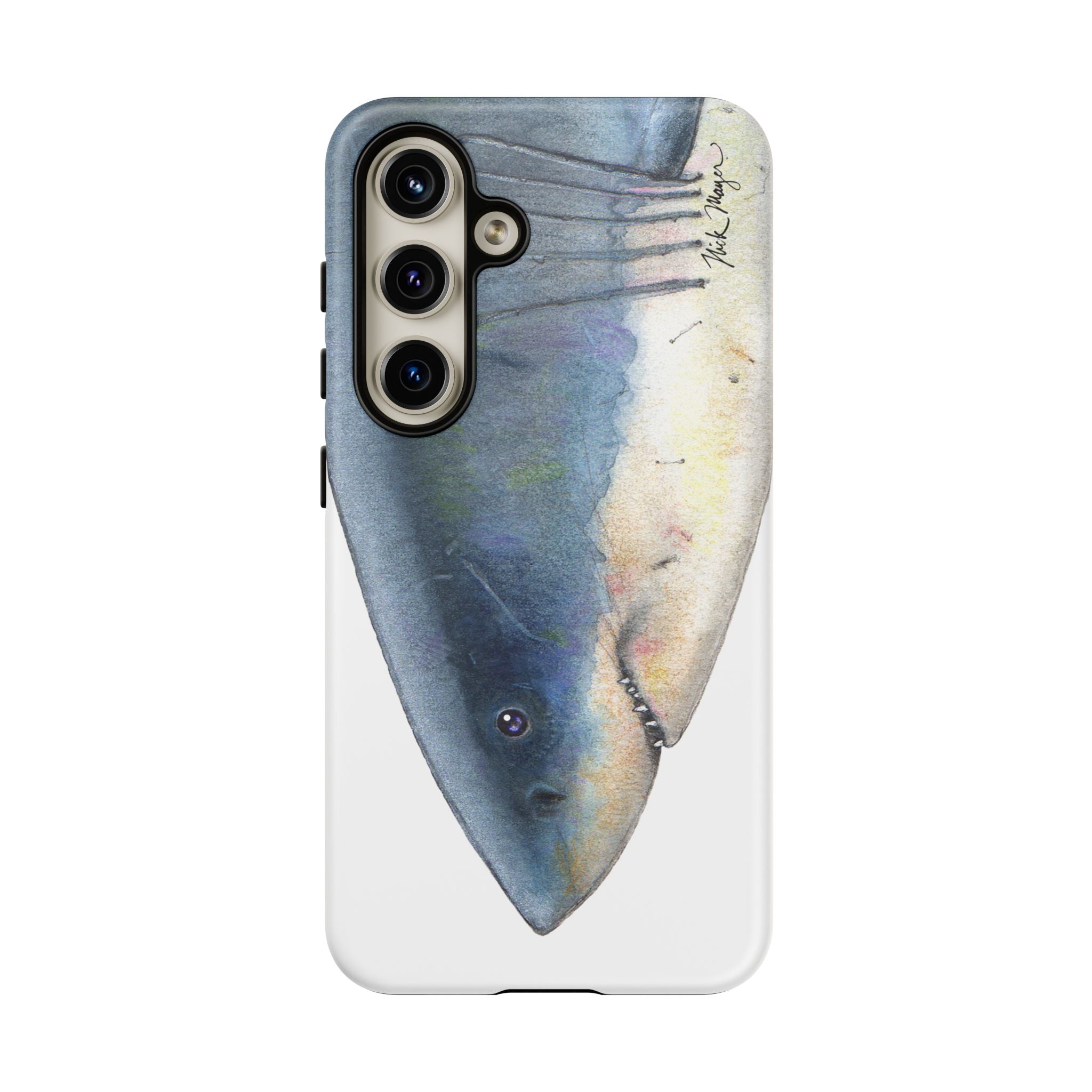 Great White Shark Face Phone Case (Samsung) Printify