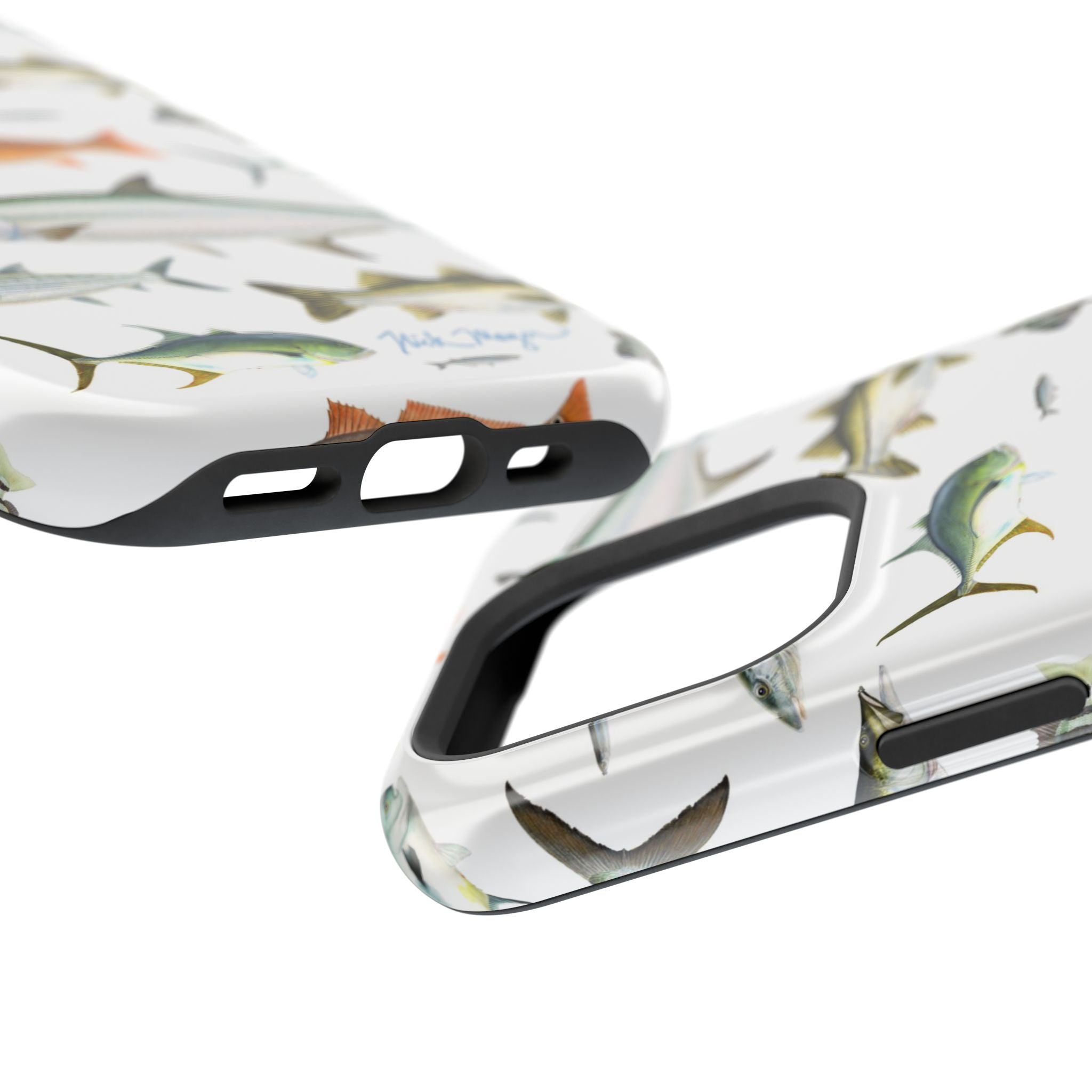 Southern Fish White MagSafe iPhone Case