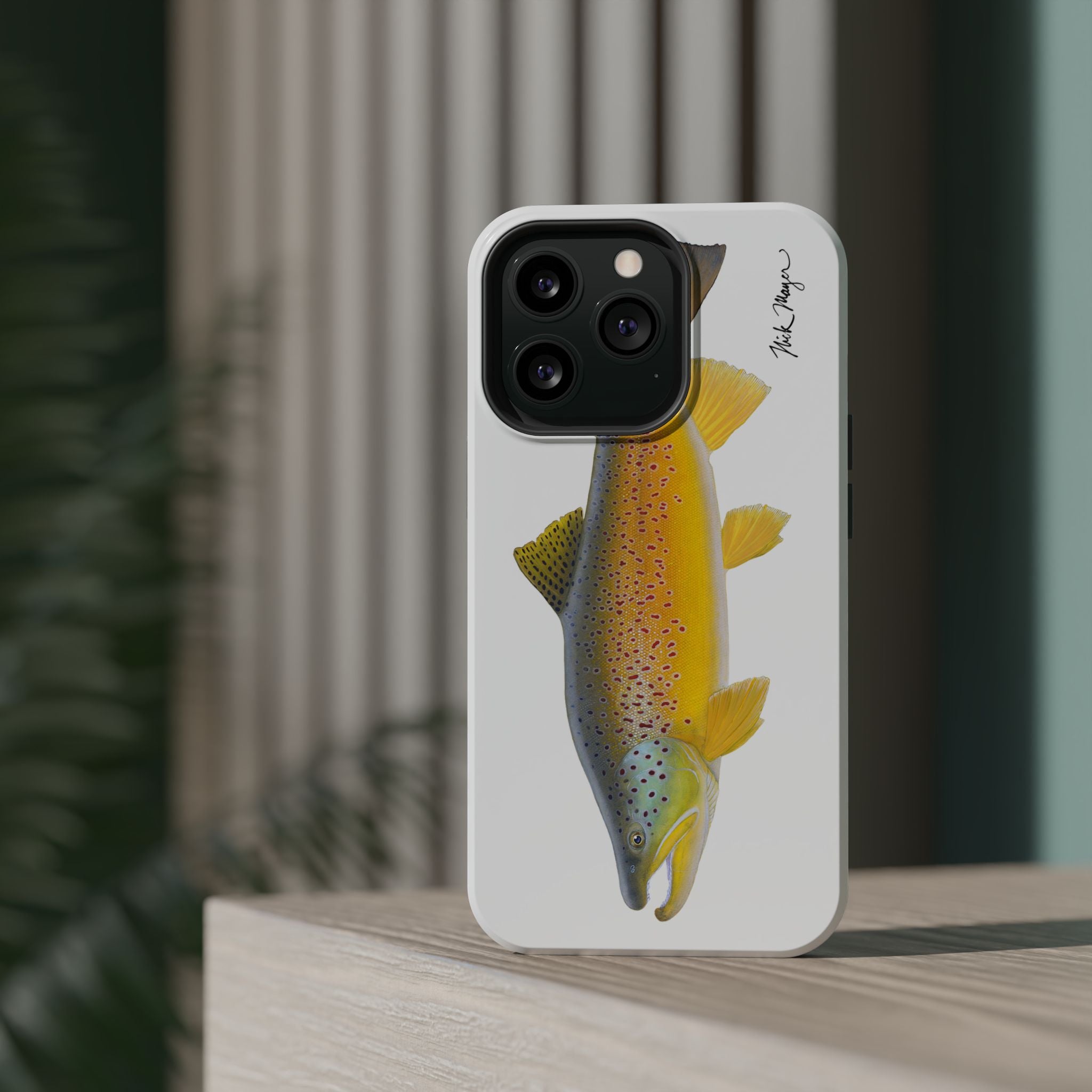 Brown Trout 3 MagSafe iPhone Case