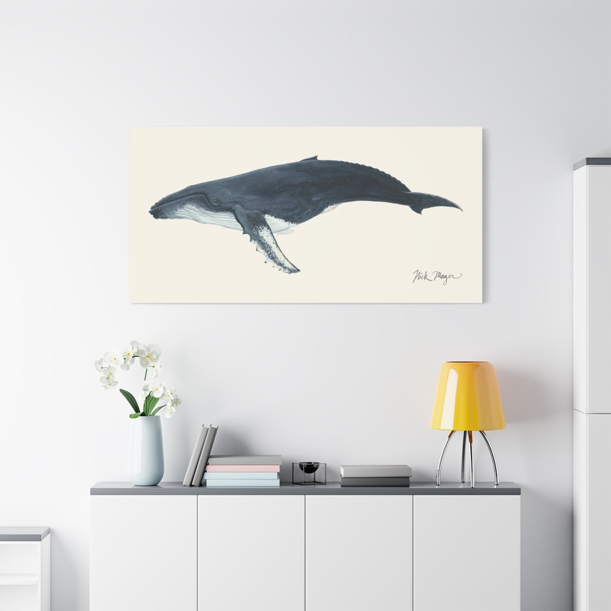 Humpback Whale Canvas Print