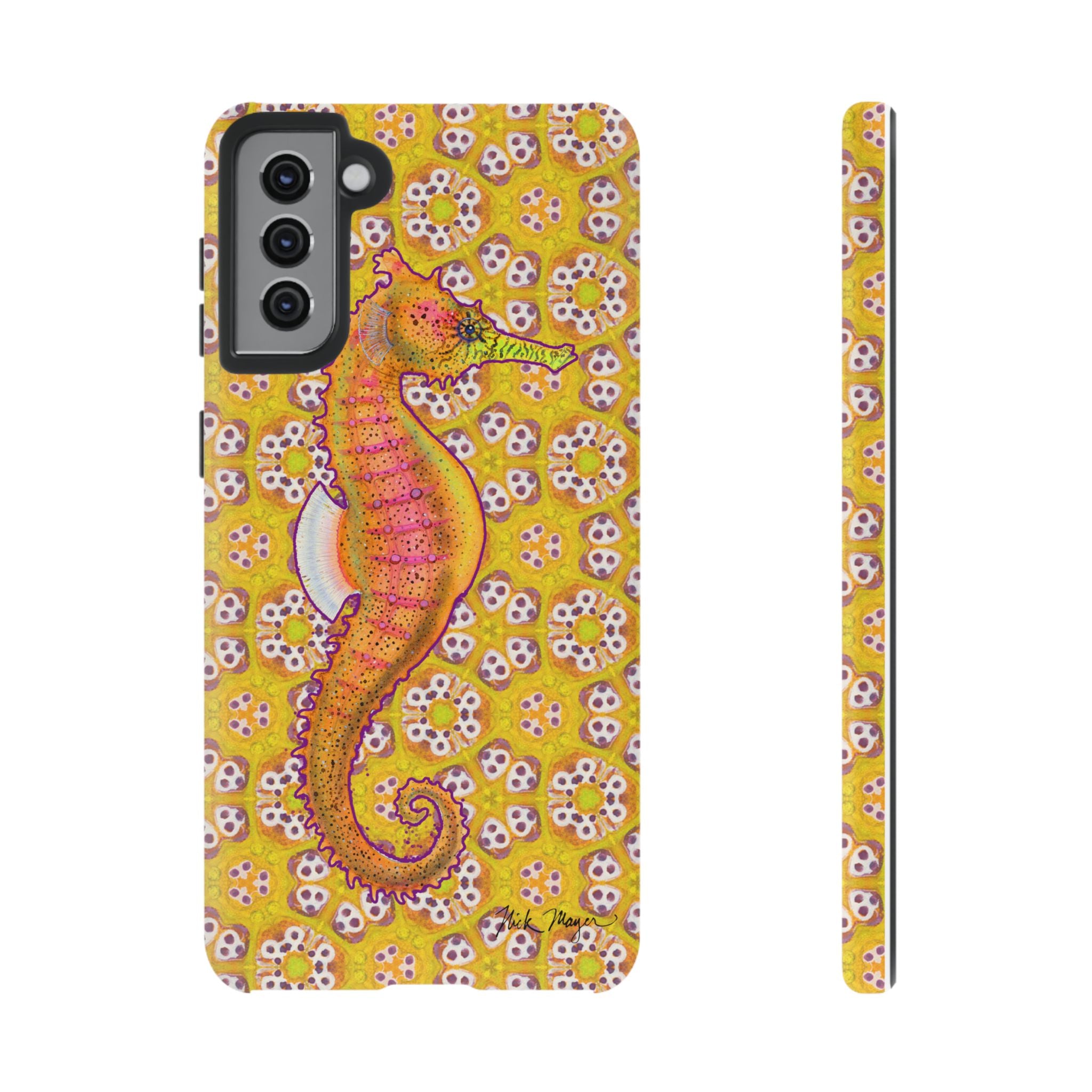 Psychedelic Seahorse Phone Case (Samsung) Printify