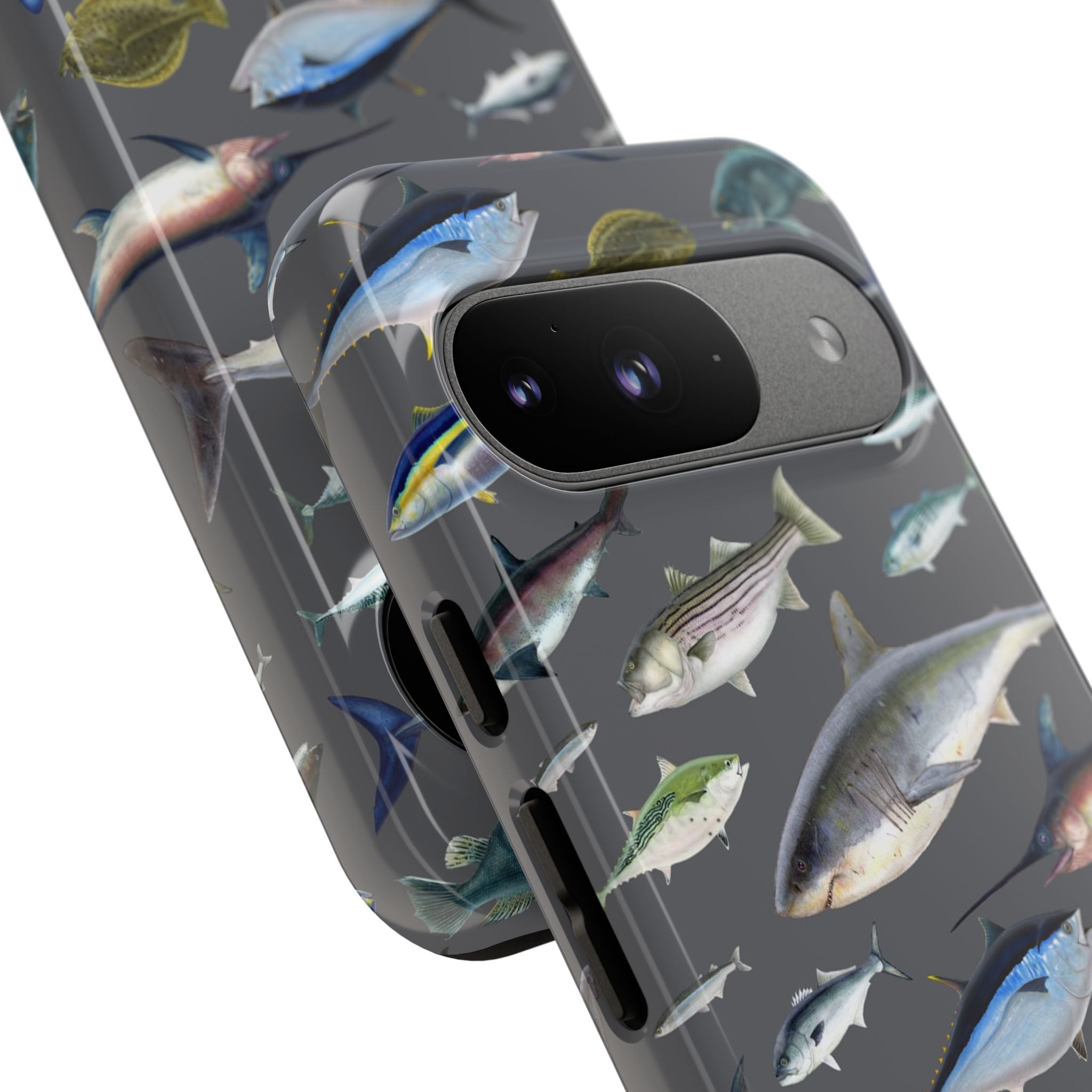 New England Offshore Fish Grey Phone Case, NEW!  (Samsung)