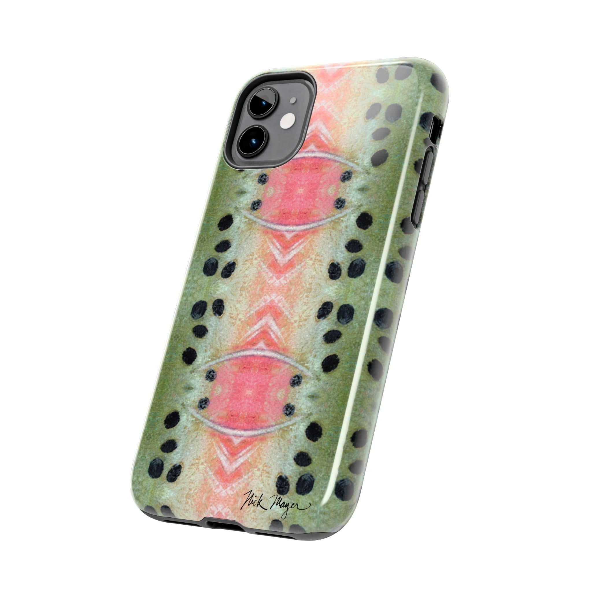 Rainbow Trout Pattern Phone Case (iPhone)