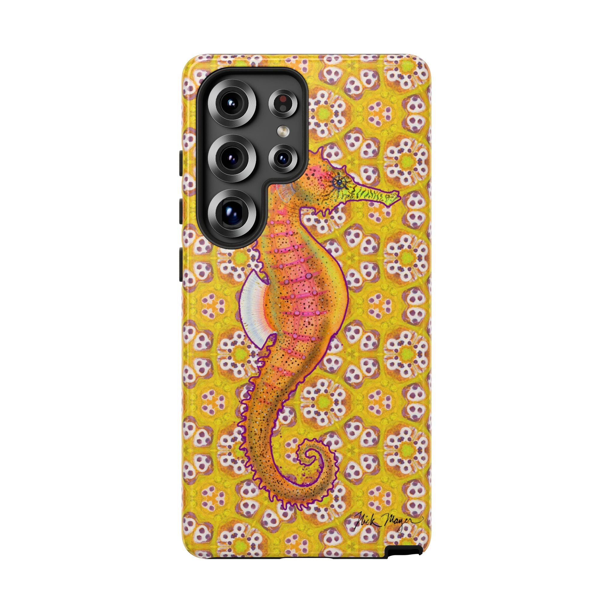 Psychedelic Seahorse Phone Case (Samsung) Printify