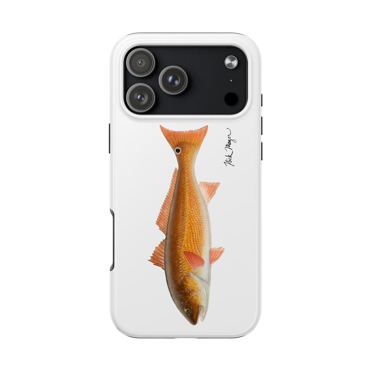 Redfish White Phone Case (iPhone) Printify