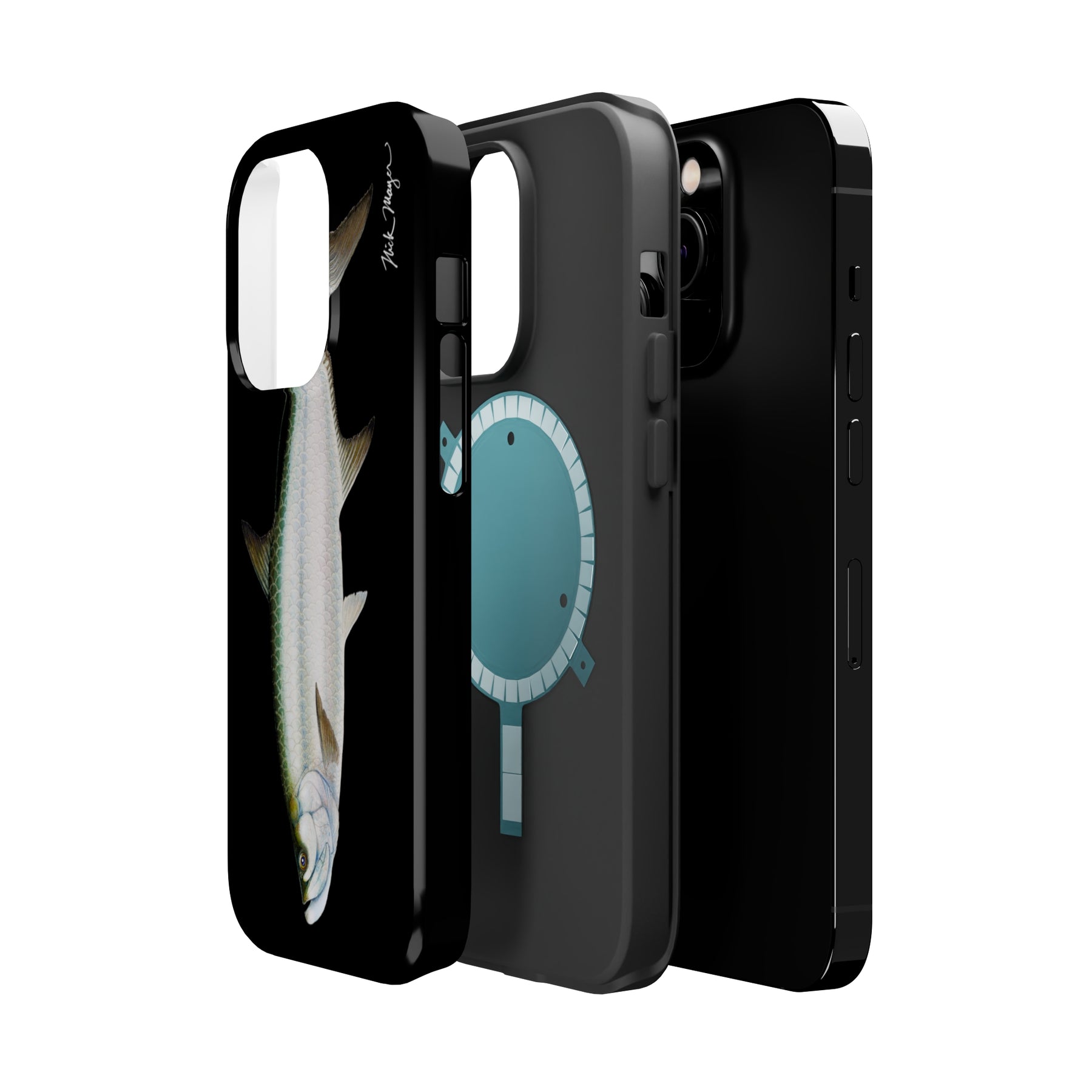 Tarpon MagSafe Black iPhone Case