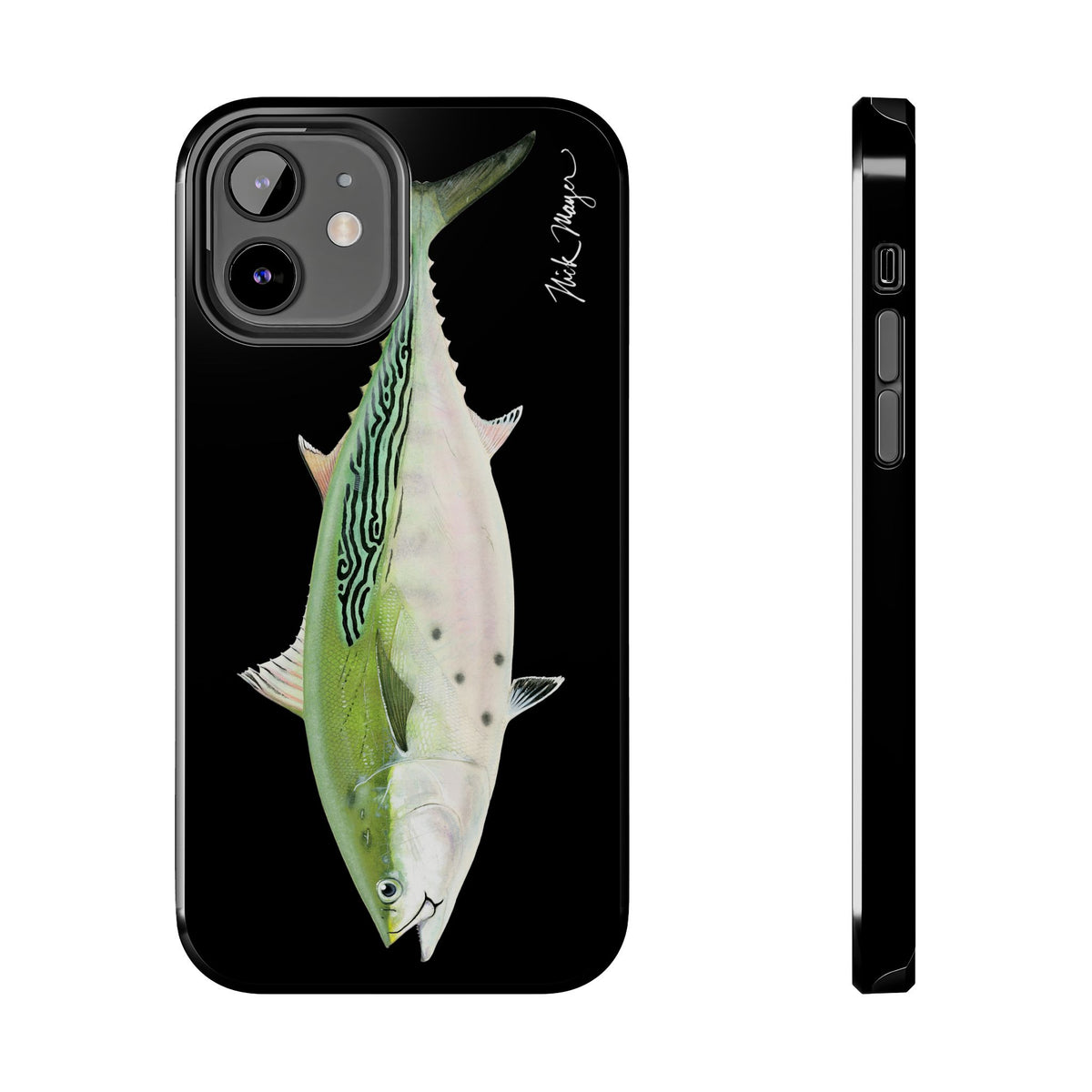 Albie Black Phone Case (iPhone) Printify