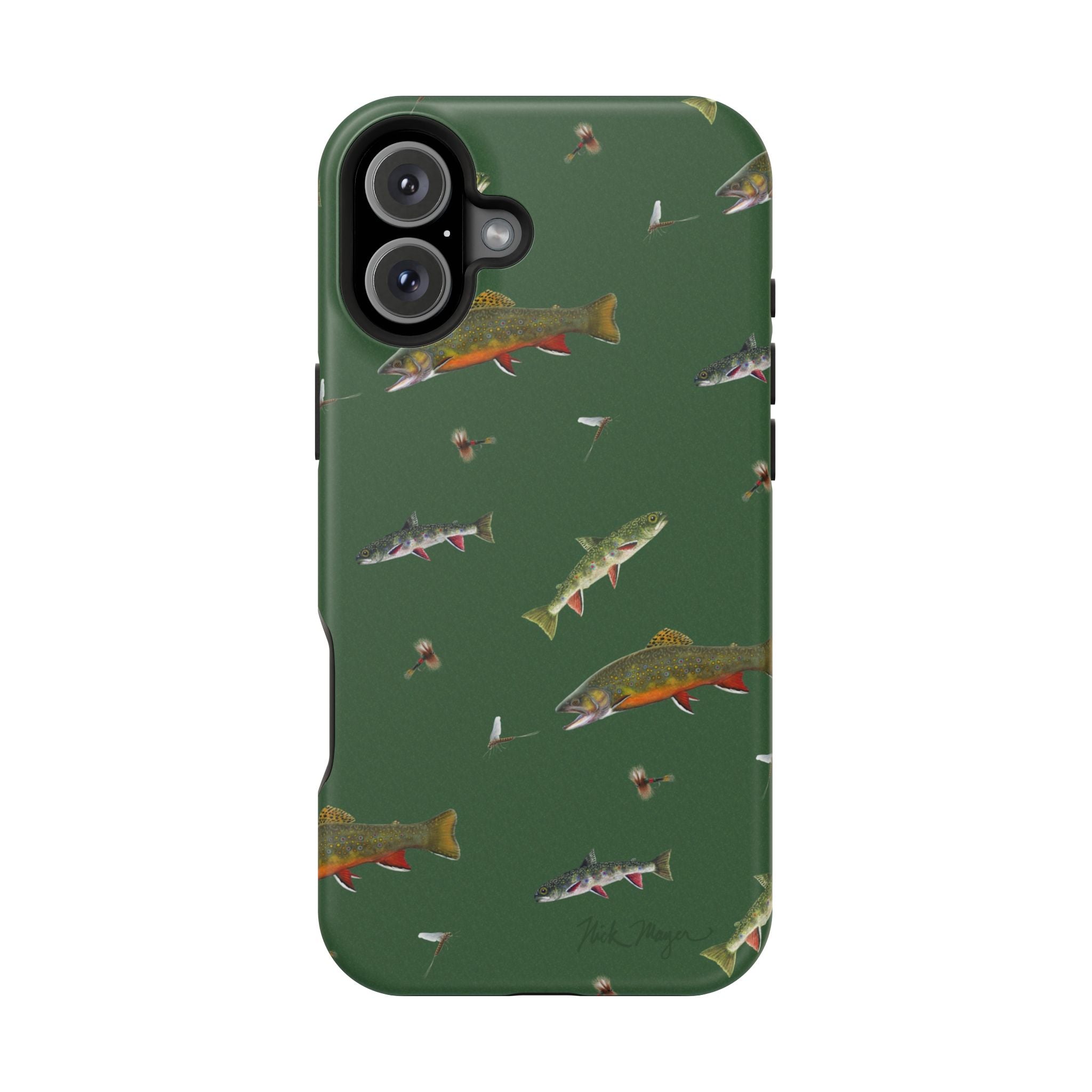 Trout and Flies MagSafe iPhone Case
