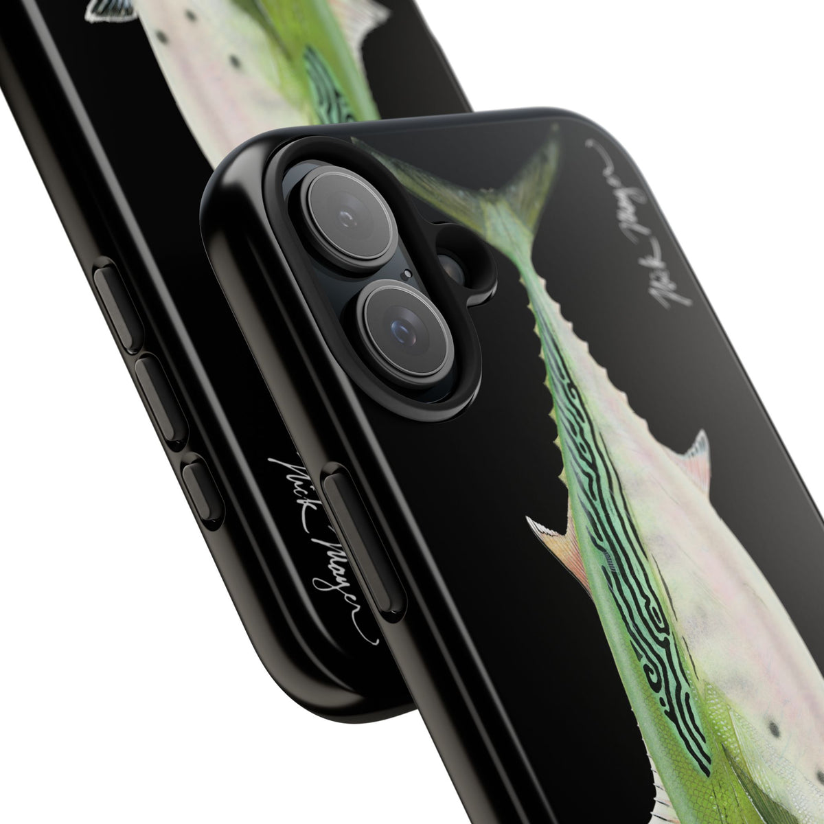 Albie Black Phone Case (iPhone) Printify