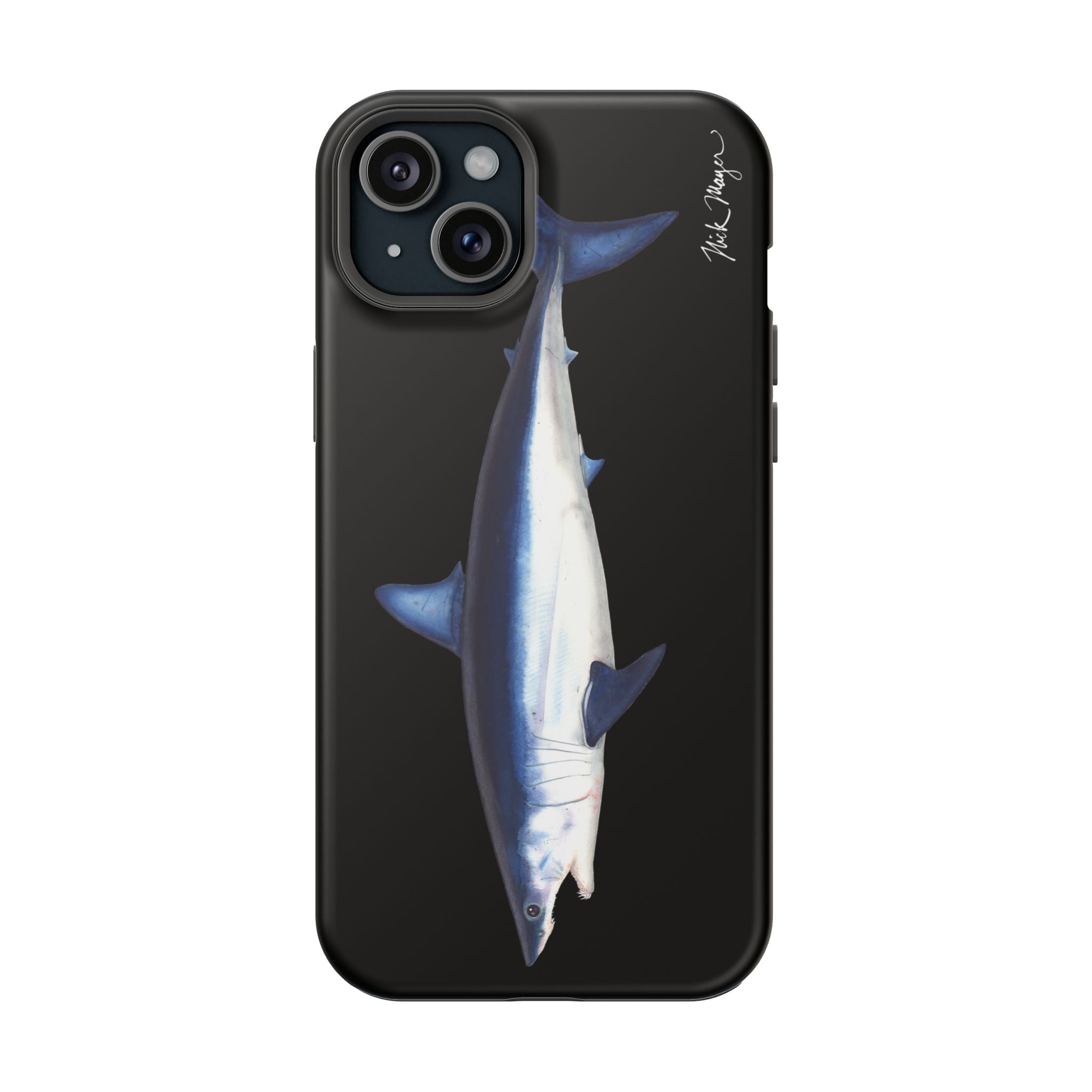Mako Shark MagSafe Black iPhone Case