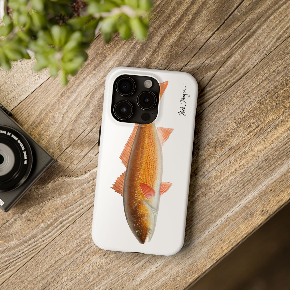 Redfish White Phone Case (iPhone) Printify