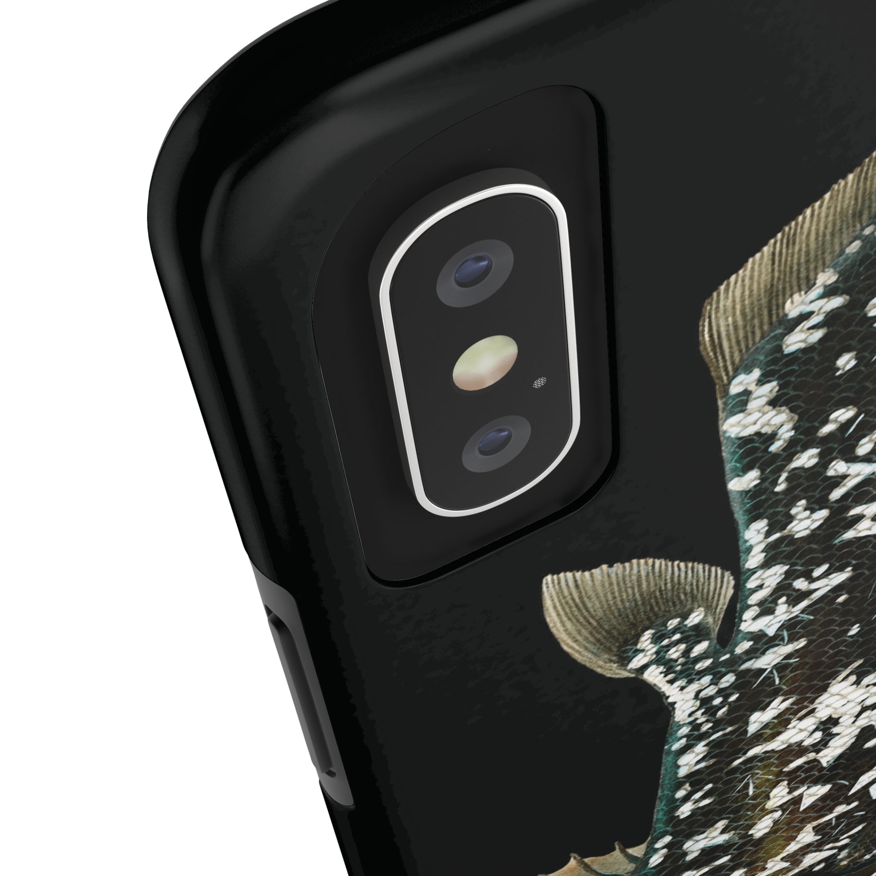 Coelacanth Black iPhone Case