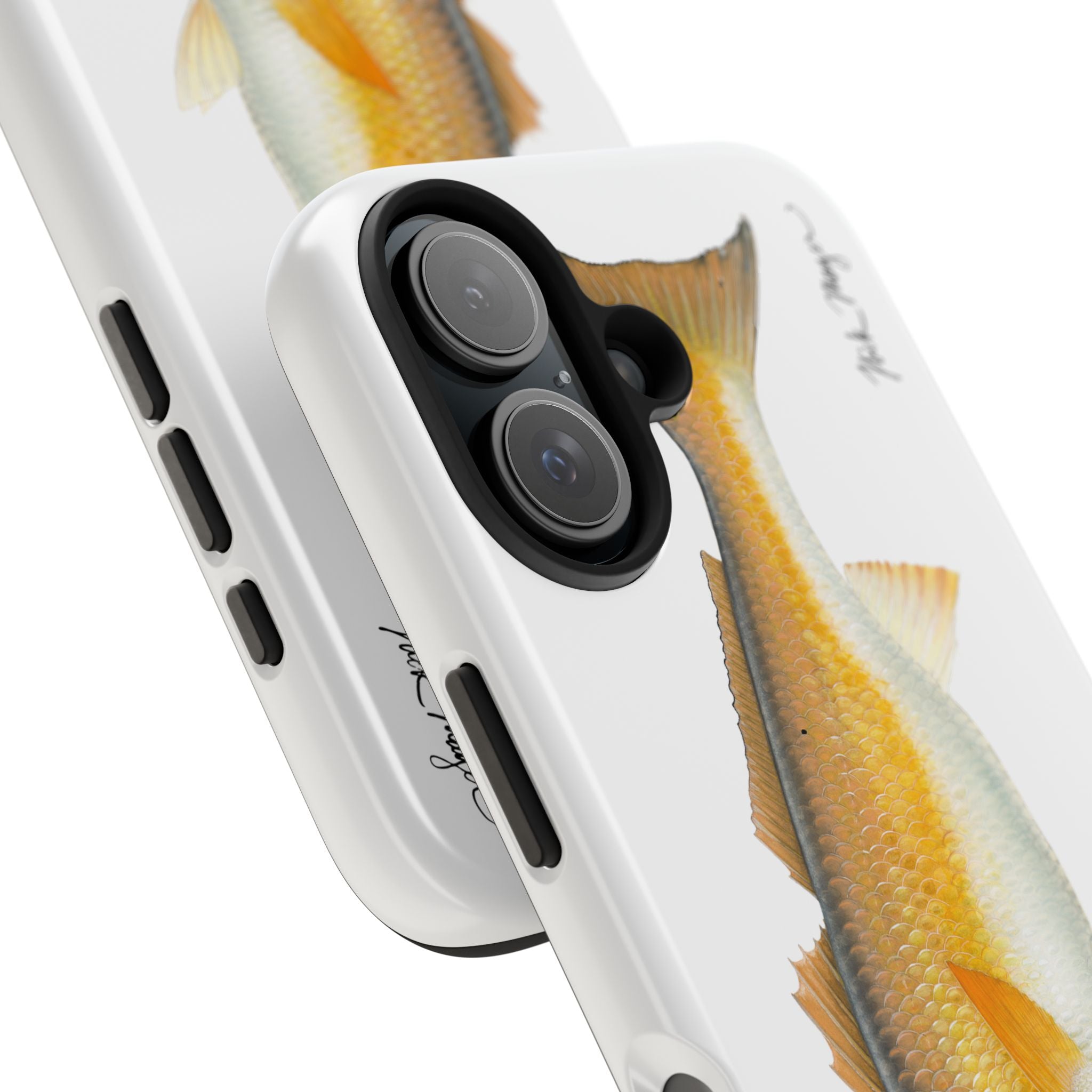 Bull Redfish White Phone Case (iPhone)