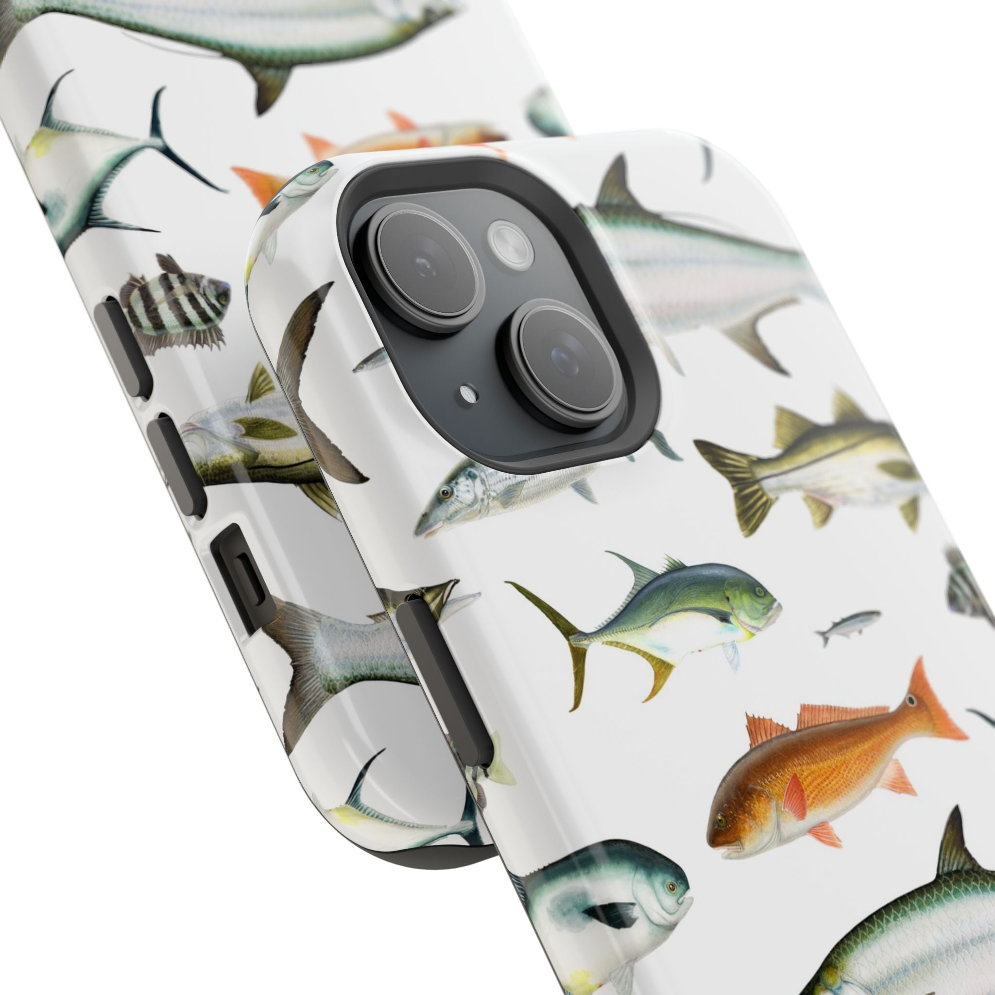 Southern Fish White MagSafe iPhone Case