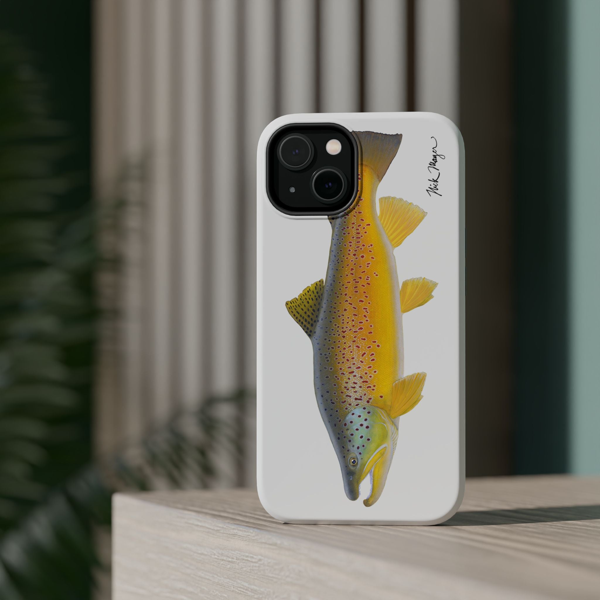 Brown Trout 3 MagSafe iPhone Case