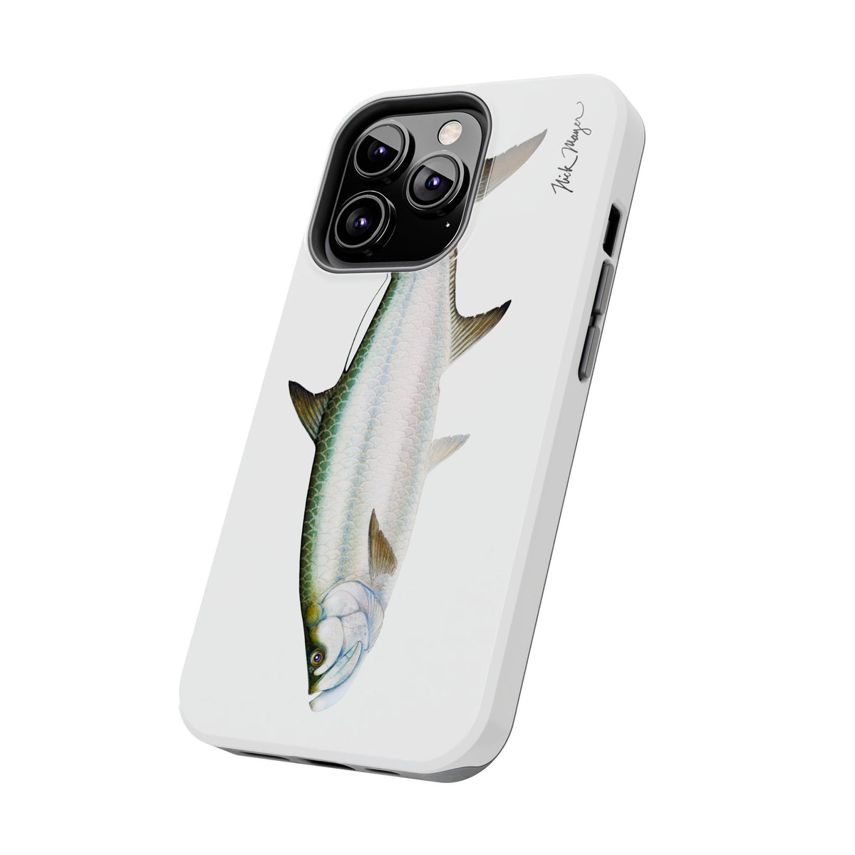 Tarpon White Phone Case (iPhone) Printify