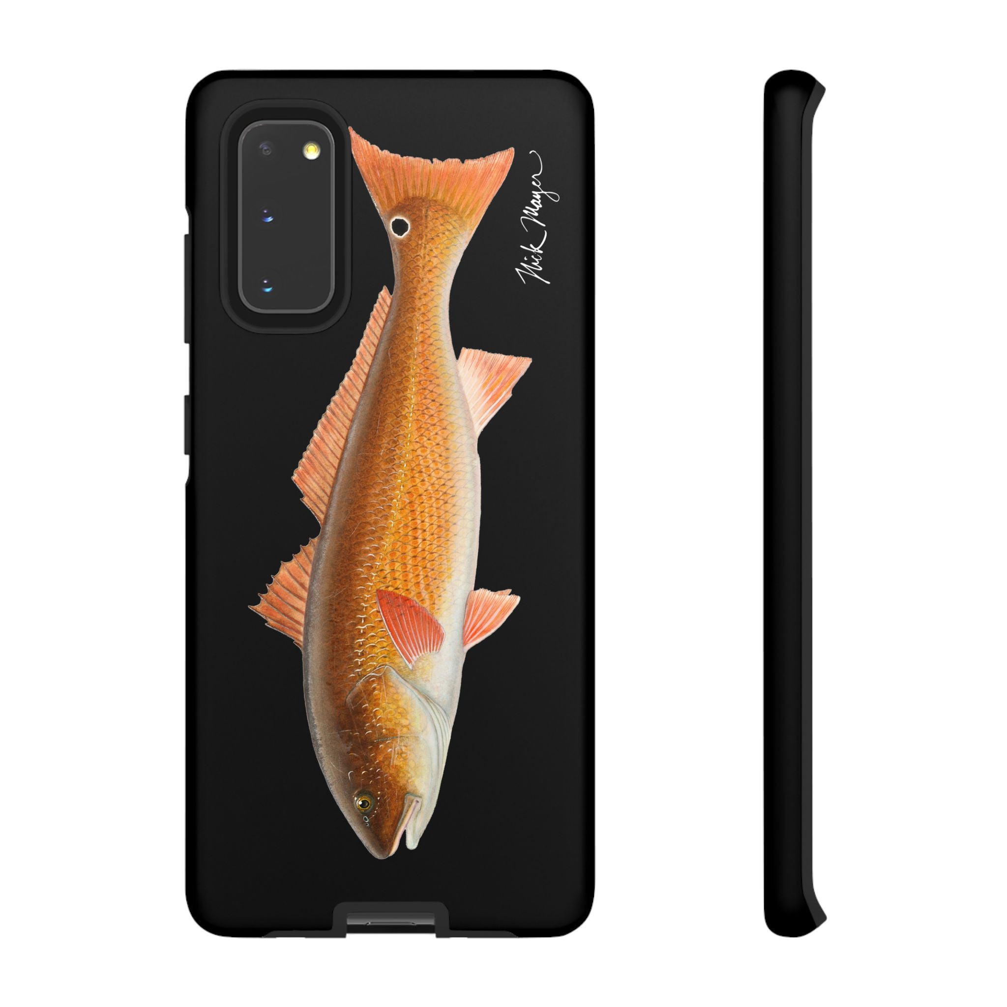 Redfish Black Phone Case (Samsung) Printify