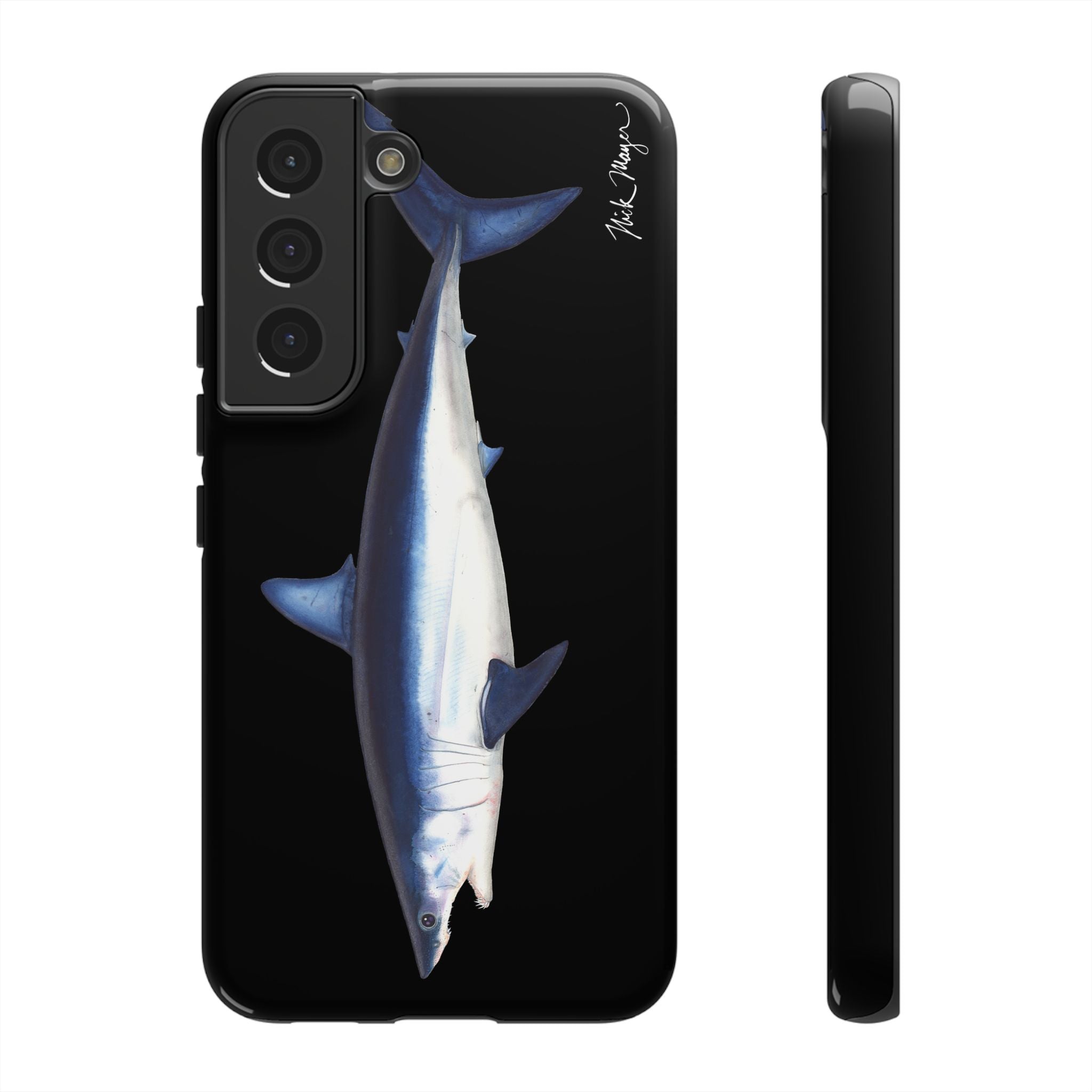 Mako Shark Black Phone Case (Samsung)