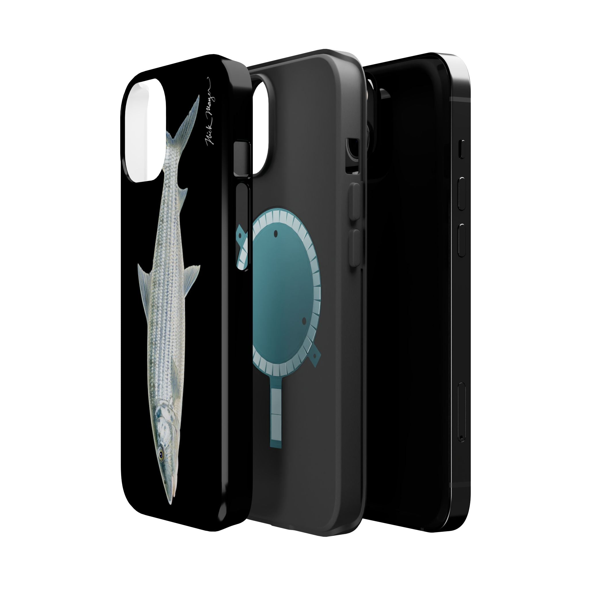 Bonefish MagSafe Black iPhone Case