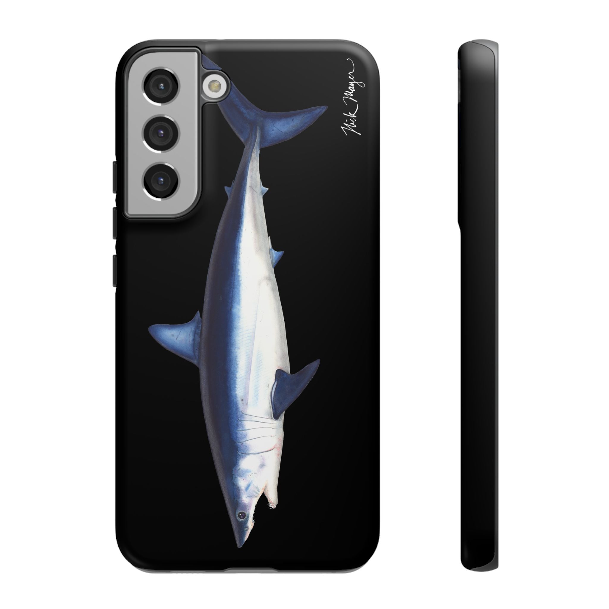 Mako Shark Black Phone Case (Samsung)