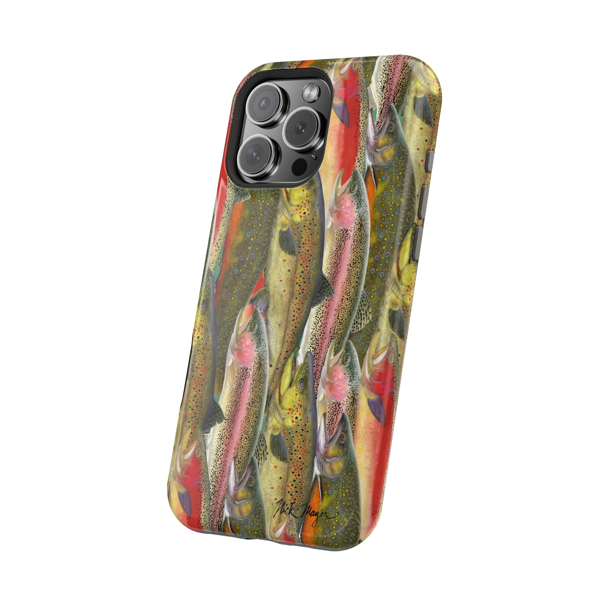 Trout Angler MagSafe iPhone Case