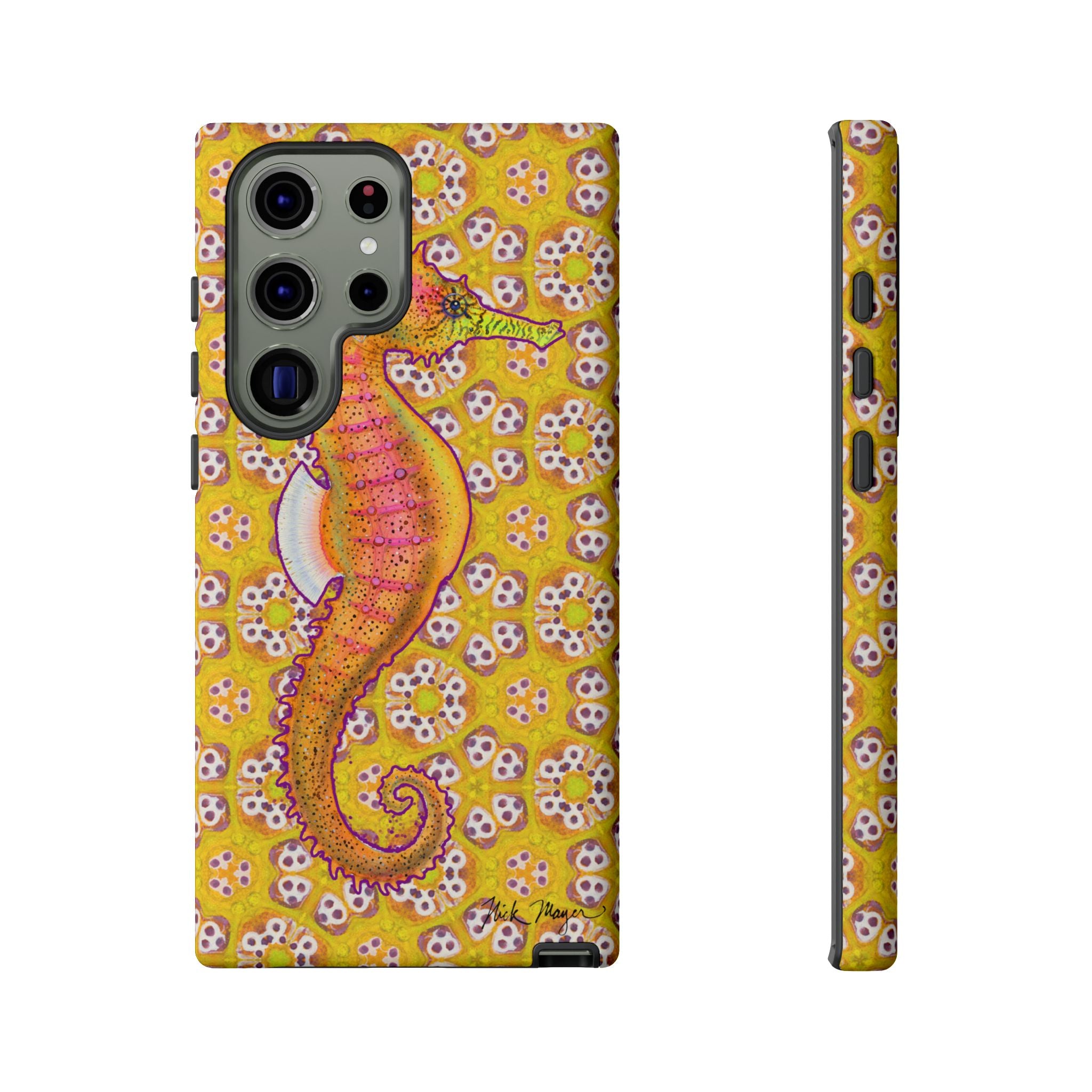 Psychedelic Seahorse Phone Case (Samsung) Printify