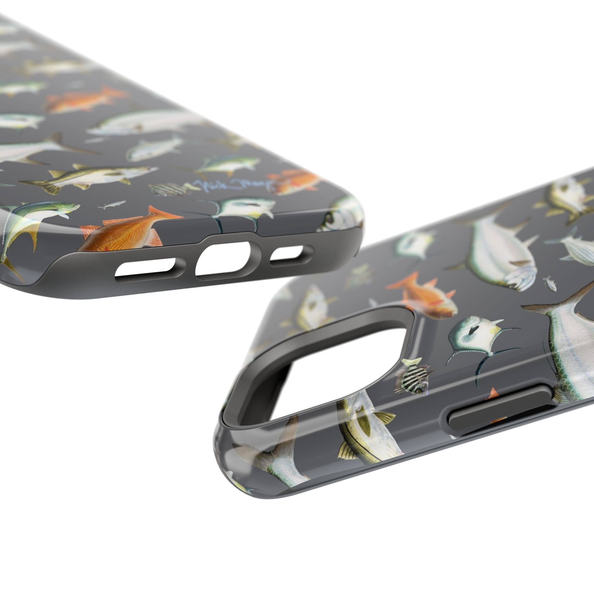 NEW Southern Fish Grey MagSafe iPhone Case