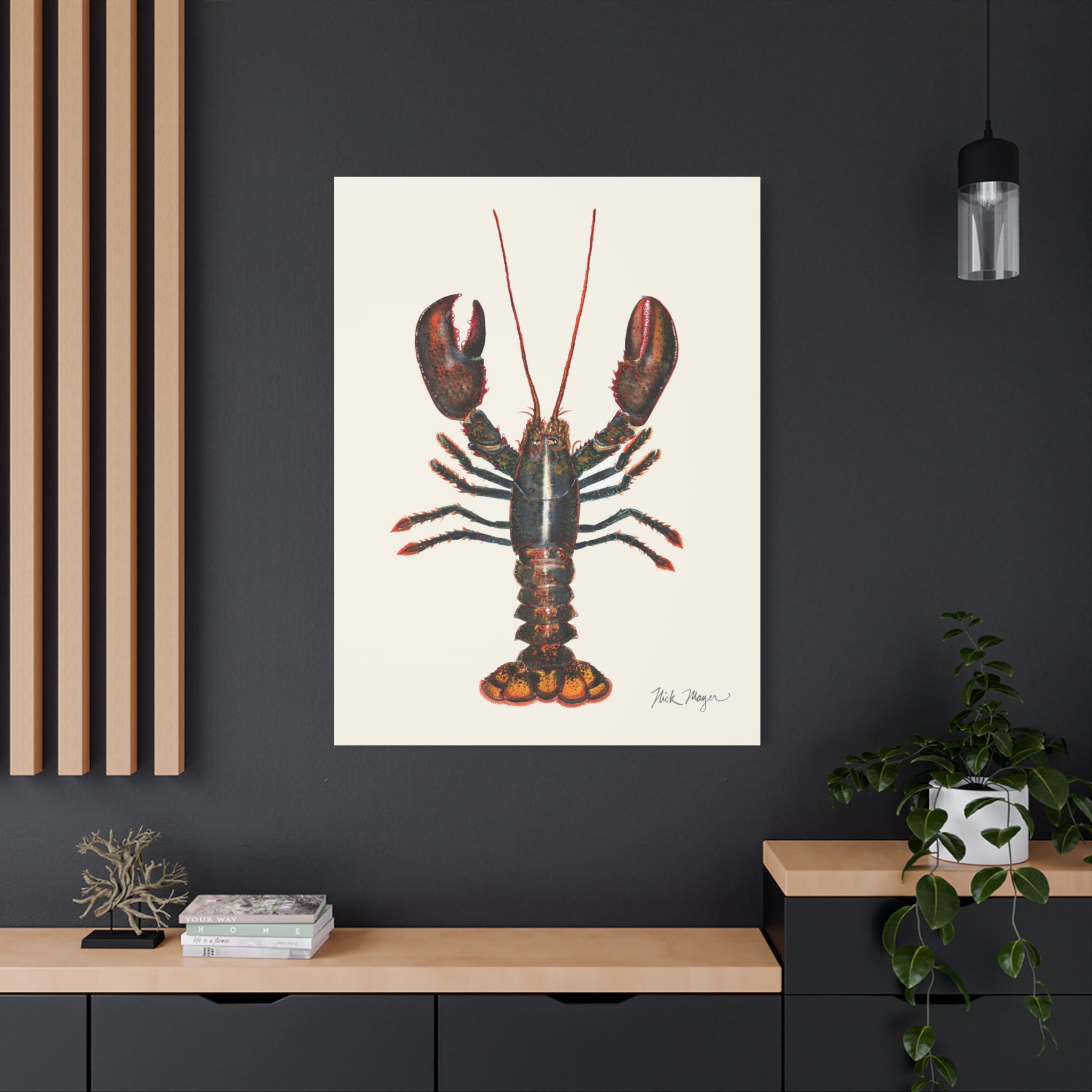 Northern Lobster Canvas Print