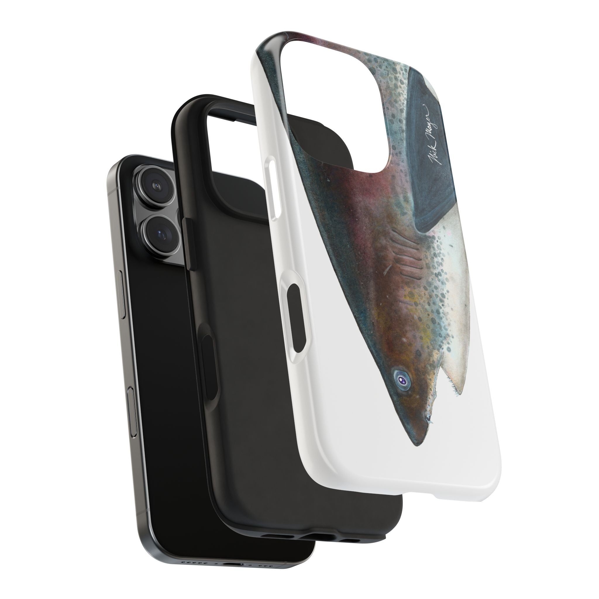 Thresher Shark Face Phone Case (iPhone)