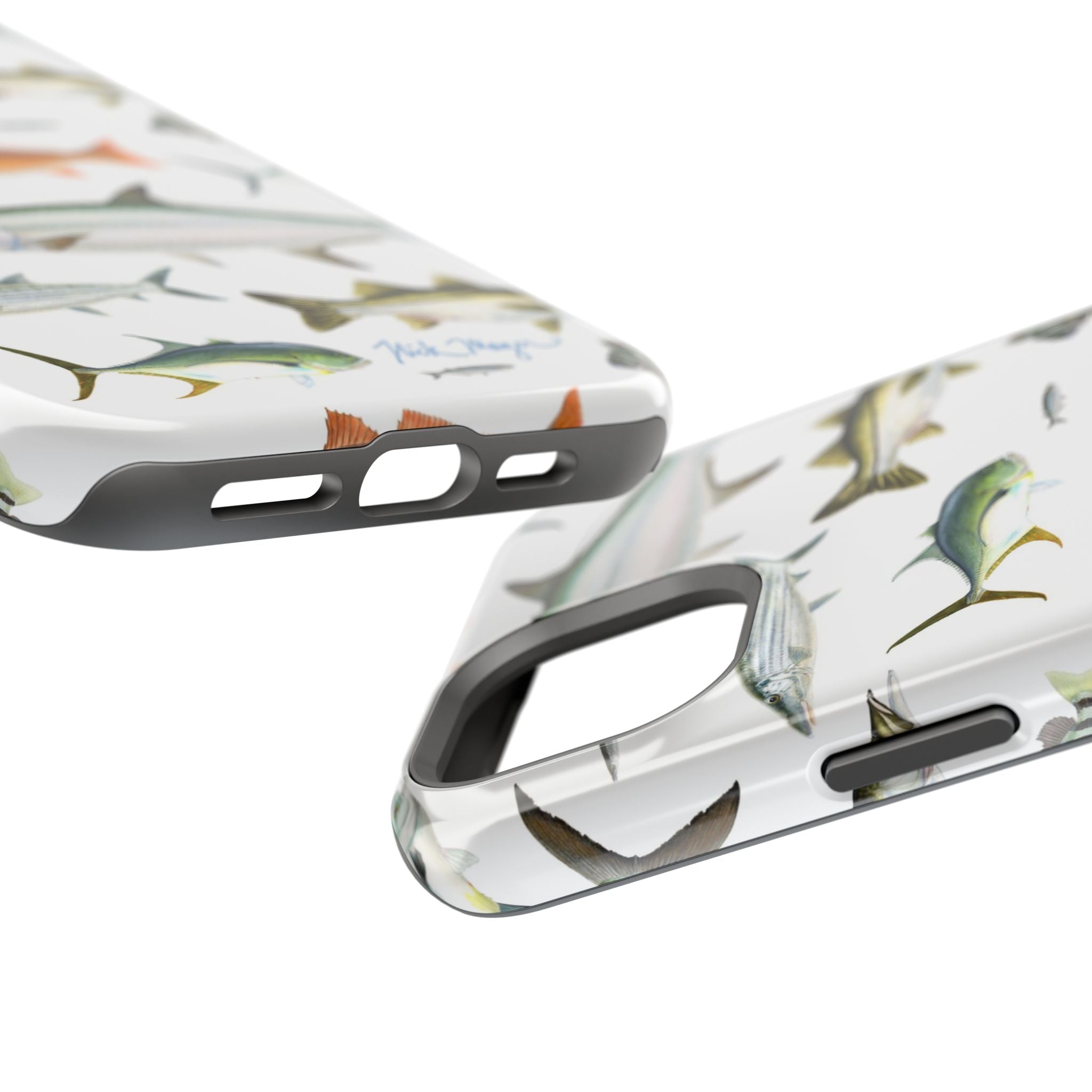 Southern Fish White MagSafe iPhone Case