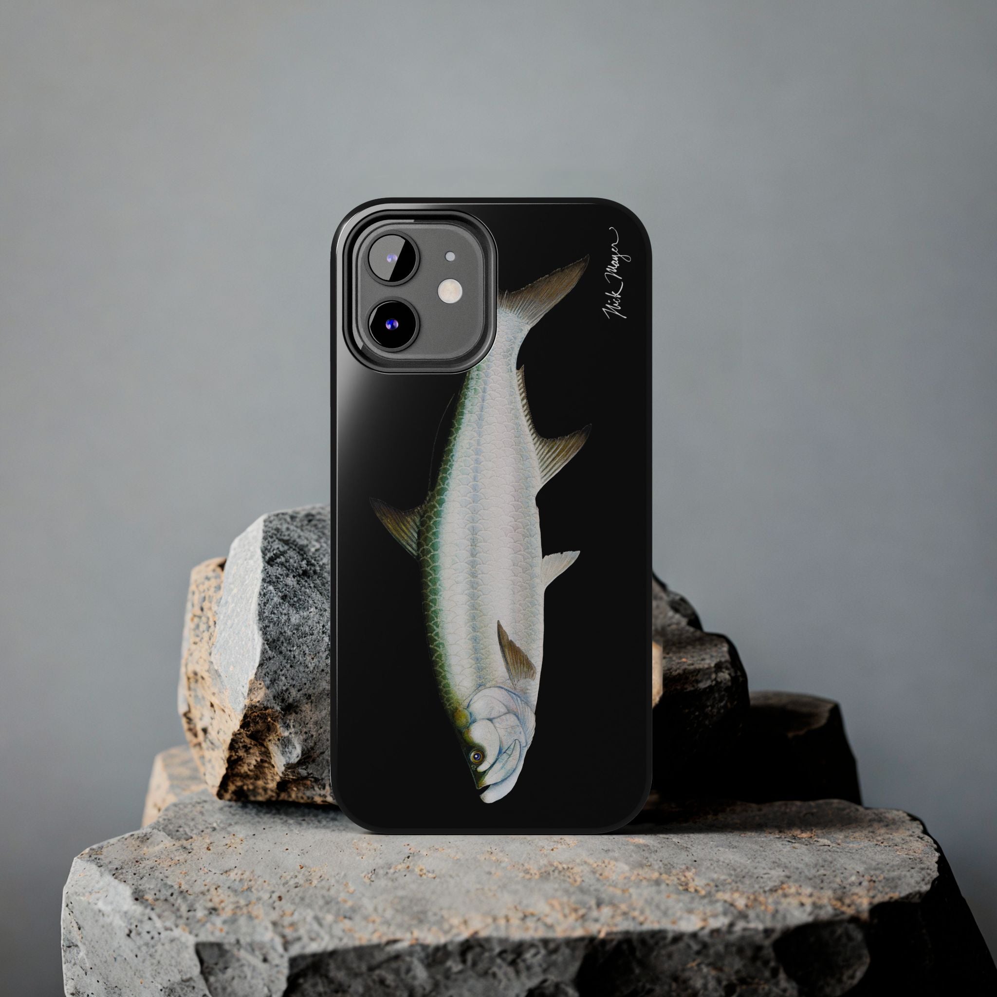 Tarpon Black Phone Case (iPhone)