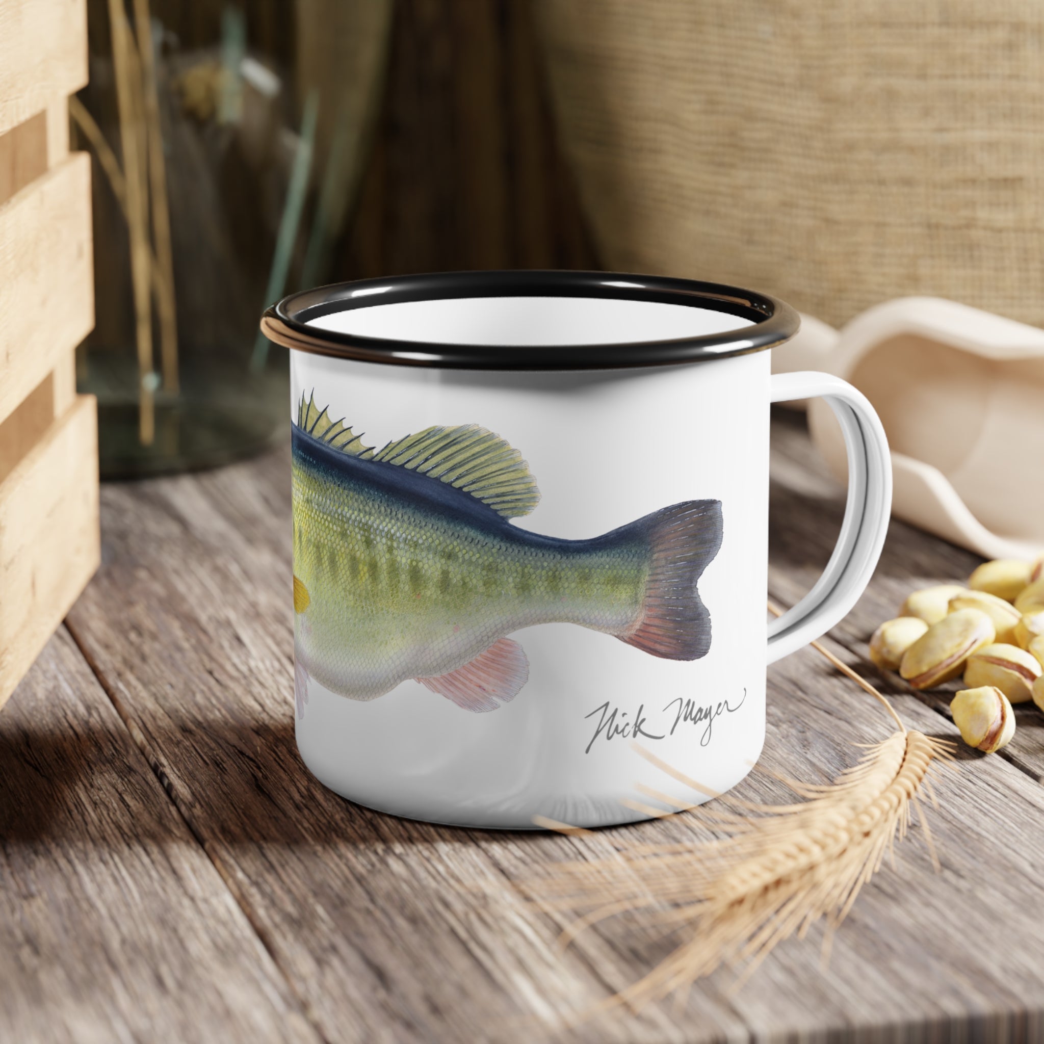 Largemouth Bass III Mini Camp Mug