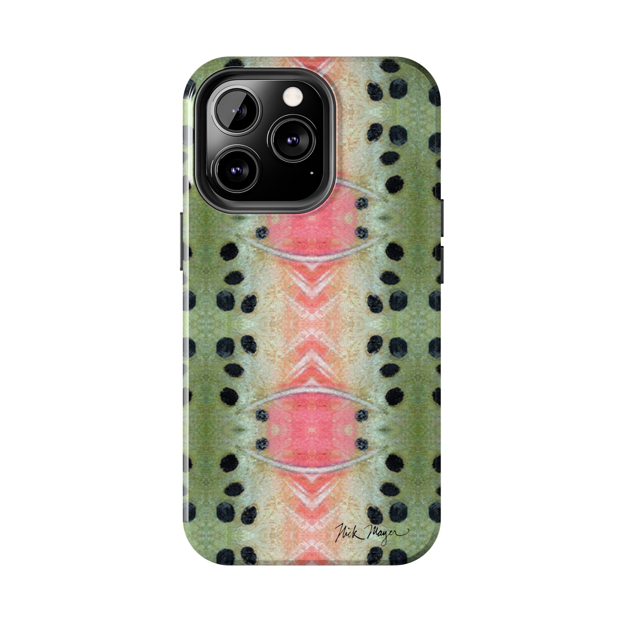 Rainbow Trout Pattern Phone Case (iPhone)