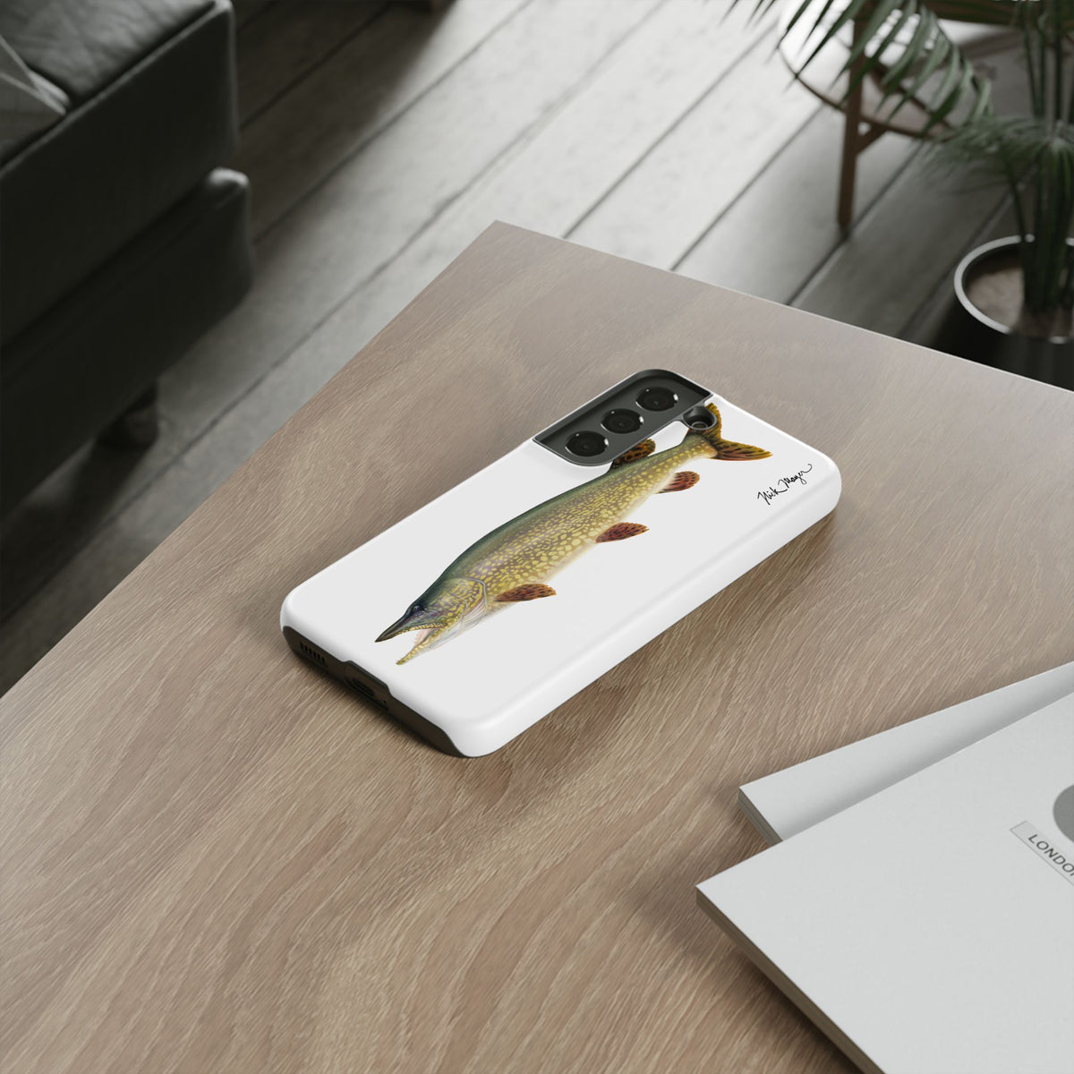 Copy of Northern Pike Phone Case (Samsung) Printify