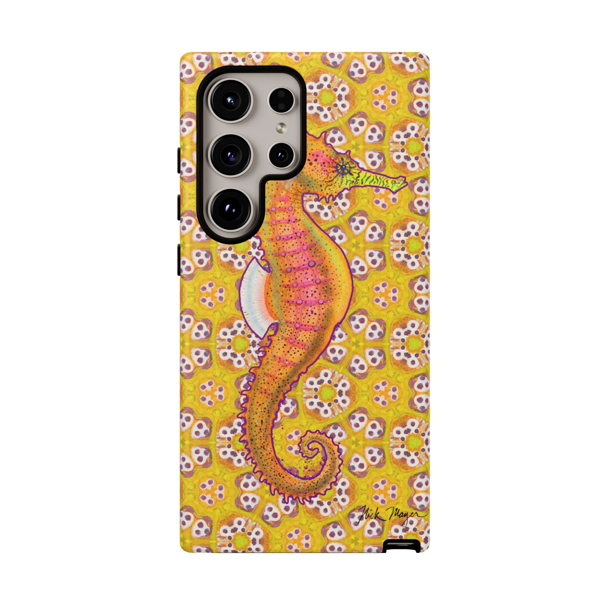 Psychedelic Seahorse Phone Case (Samsung) Printify