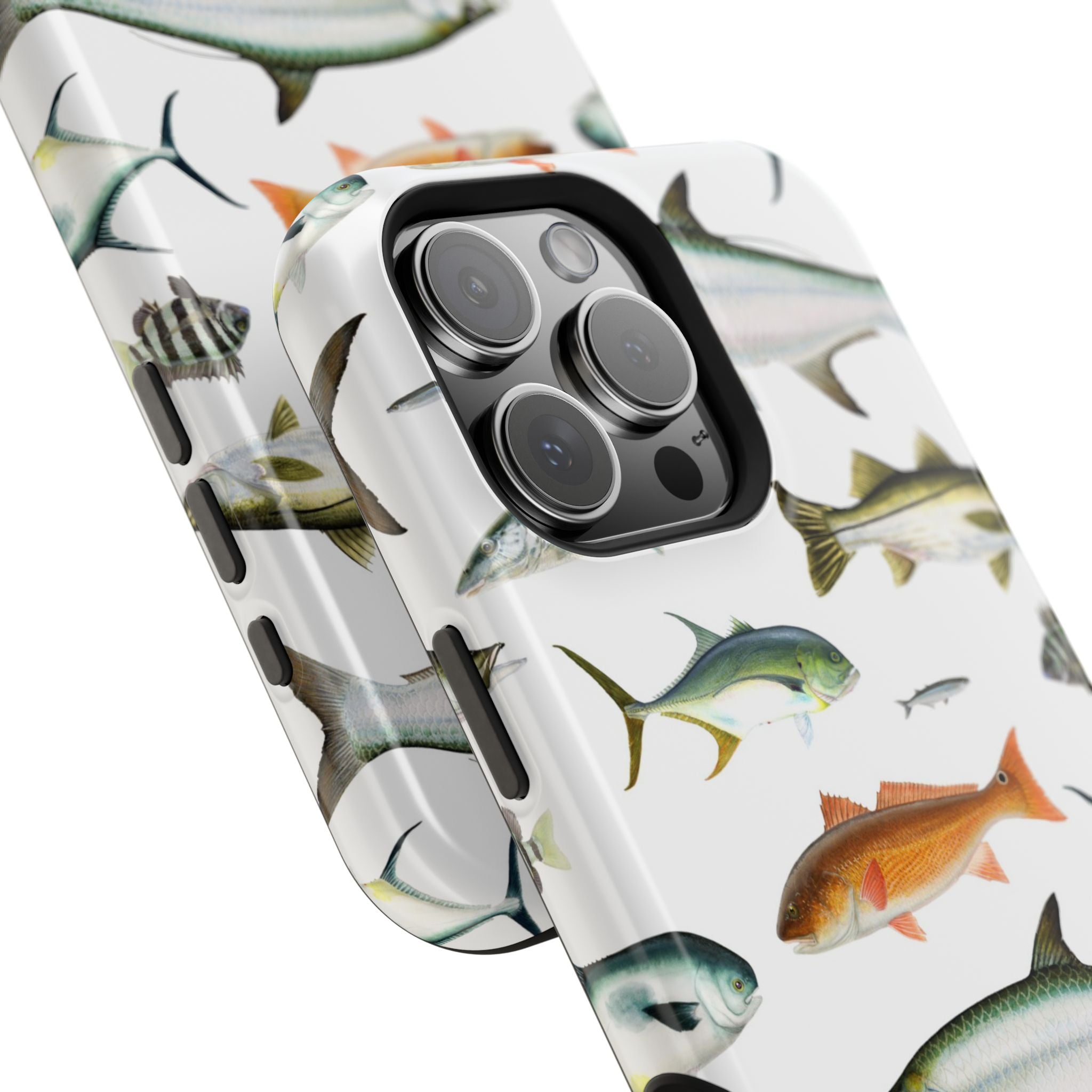 Southern Fish White MagSafe iPhone Case