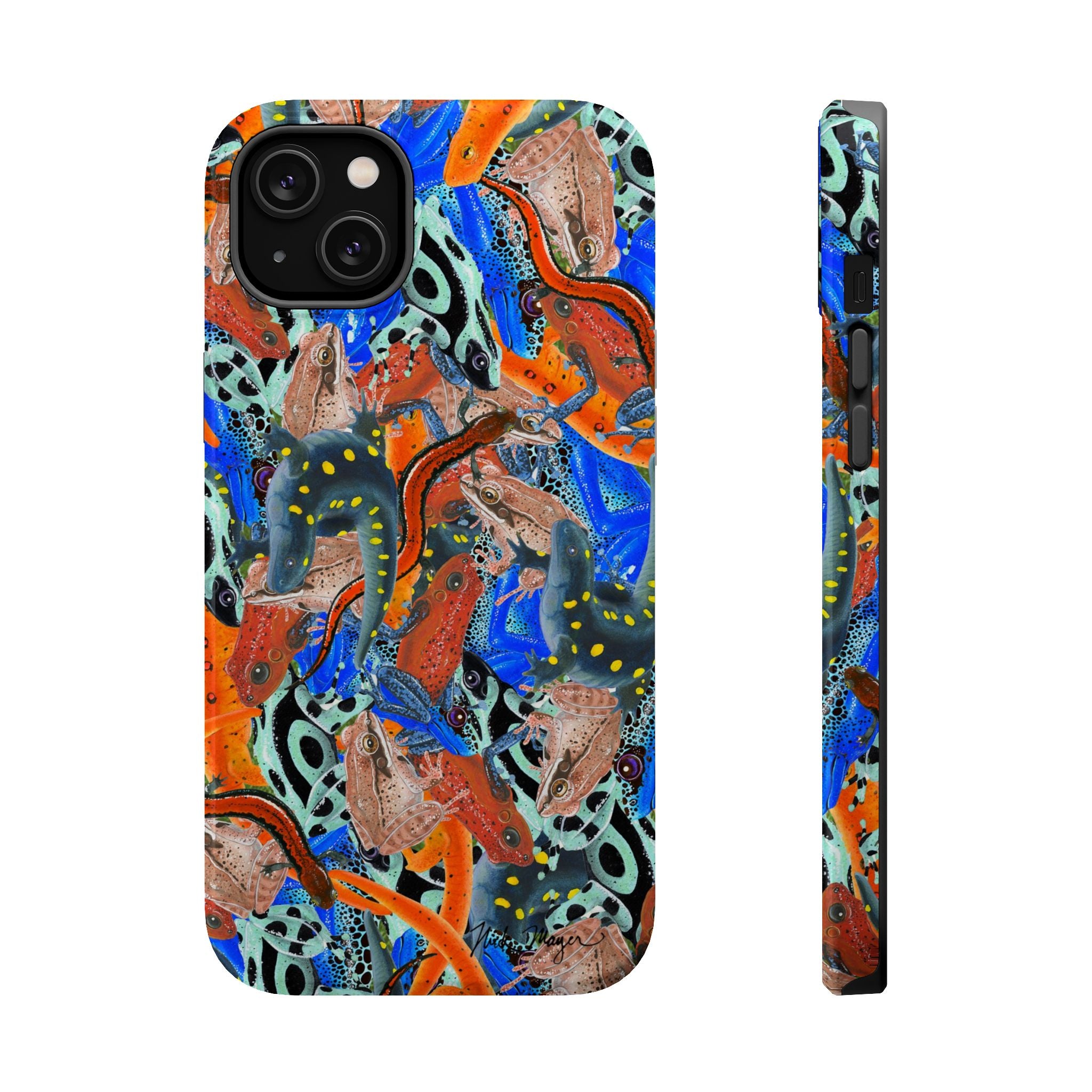 Frogs and Salamanders MagSafe iPhone Case