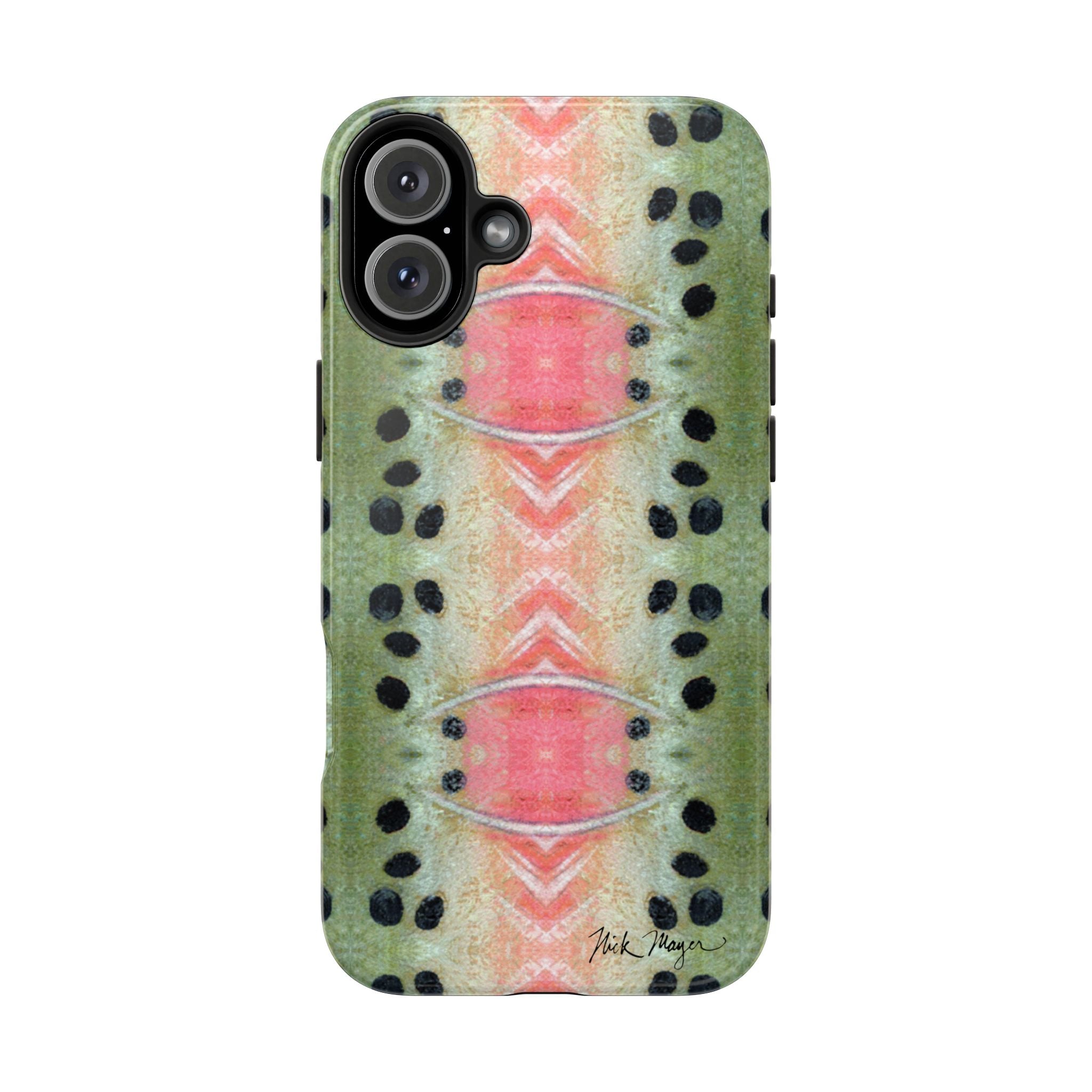 Rainbow Trout Pattern Phone Case (iPhone)