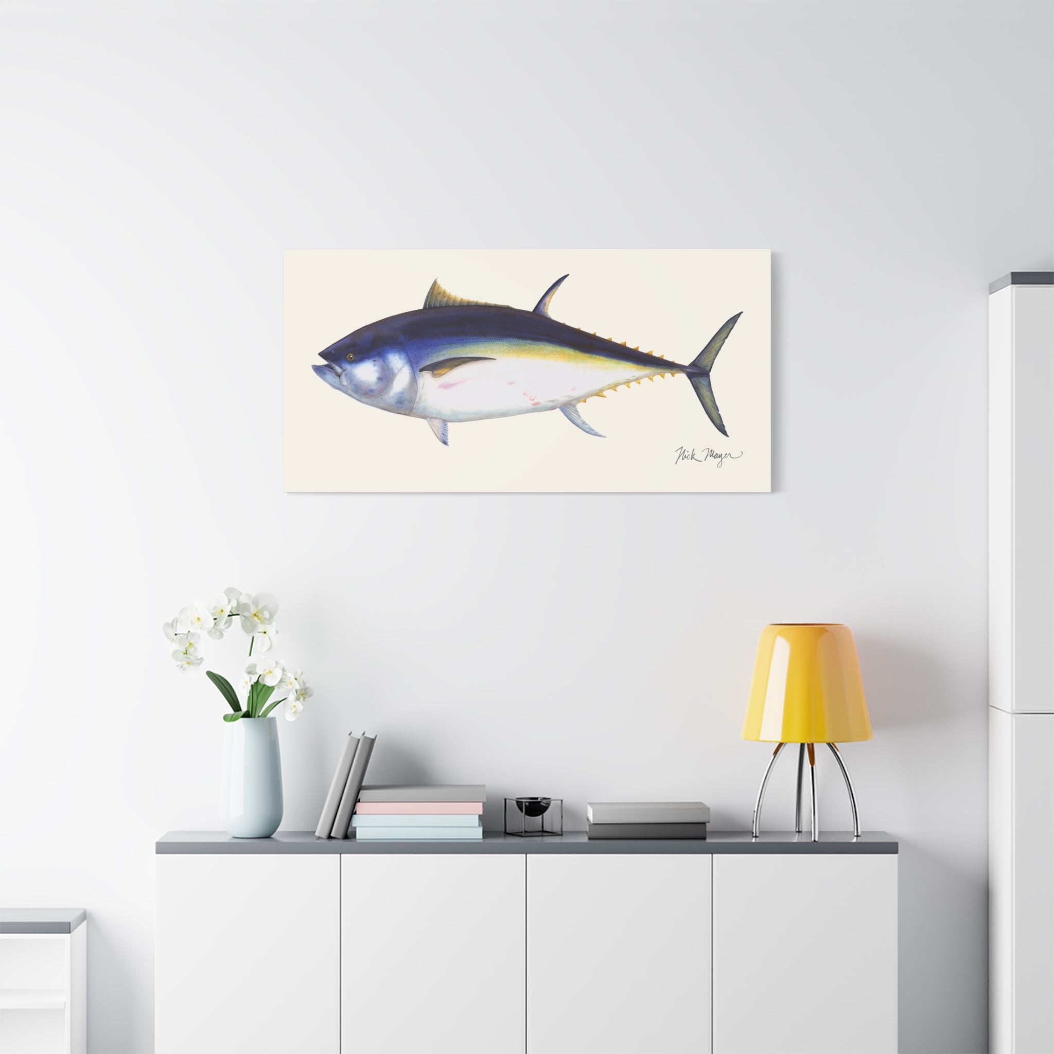 Giant Bluefin Tuna I Canvas Print