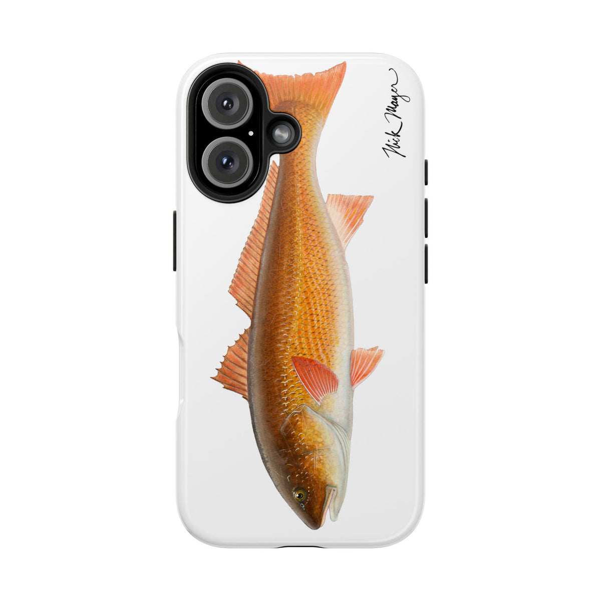 Redfish White Phone Case (iPhone) Printify