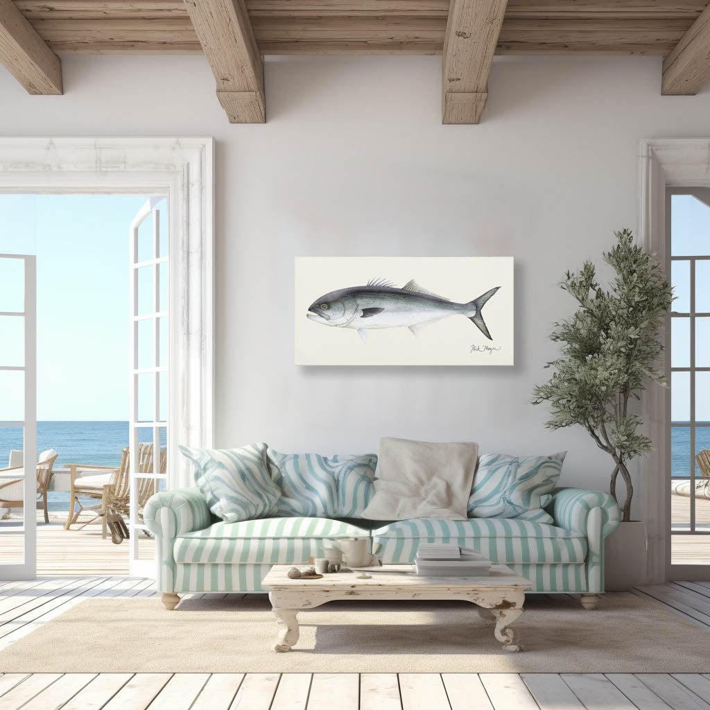 Bluefish Canvas Print