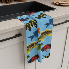California Fish Soft Kitchen Towel