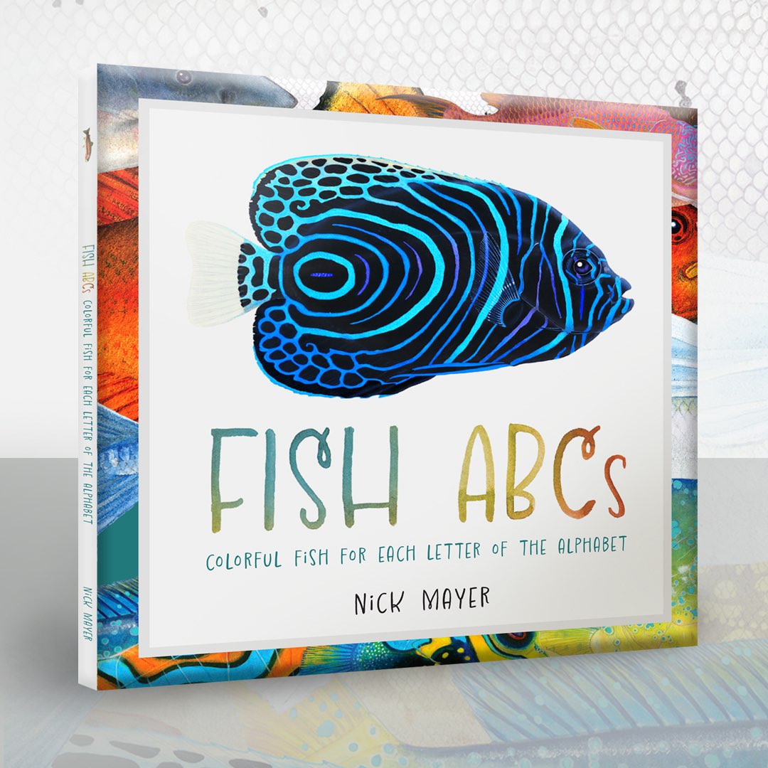 NEW Fish ABCs Book, Signed by Nick Mayer
