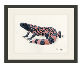 Gila Monster Print