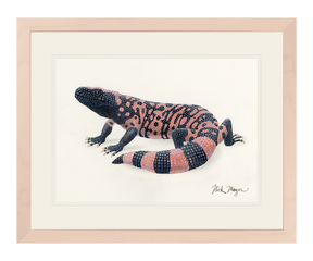 Gila Monster Print