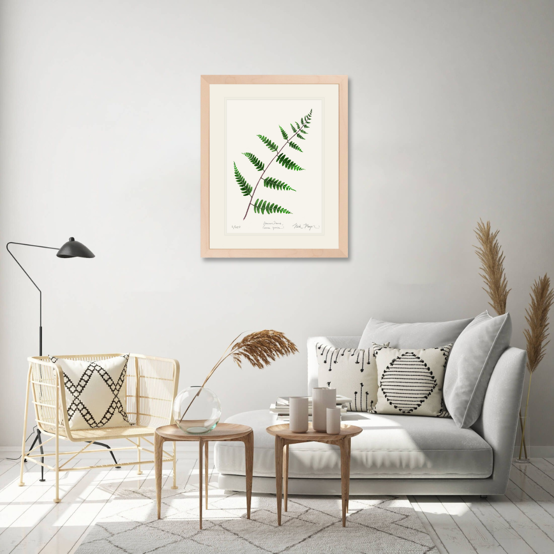 Goldie's Wood Fern Limited Edition Print