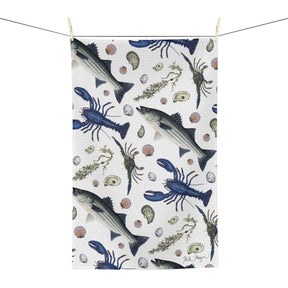 Blue Octopus II Soft Kitchen Towel - NEW for Fall 2023!