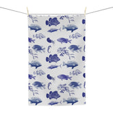 Ocean Stamps Soft Kitchen Towel