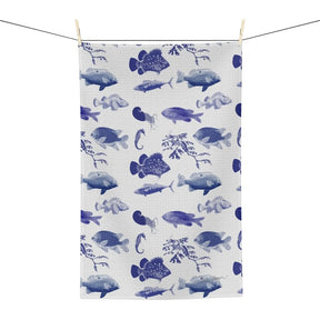 Ocean Stamps Soft Kitchen Towel - BEST SELLER