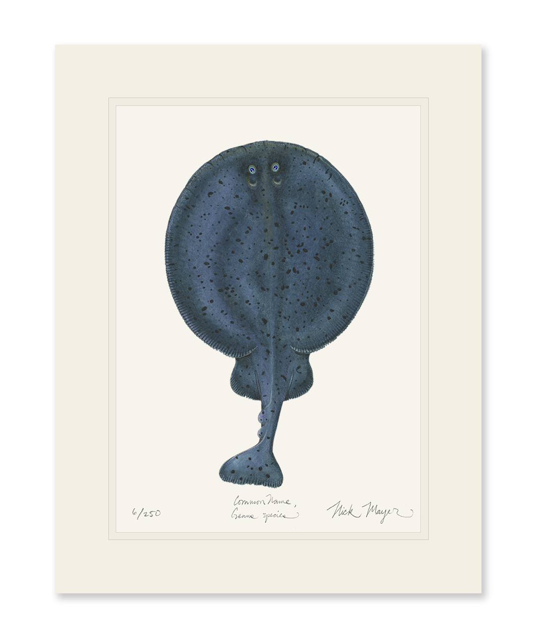 Pacific Electric Torpedo Ray Limited Edition Print